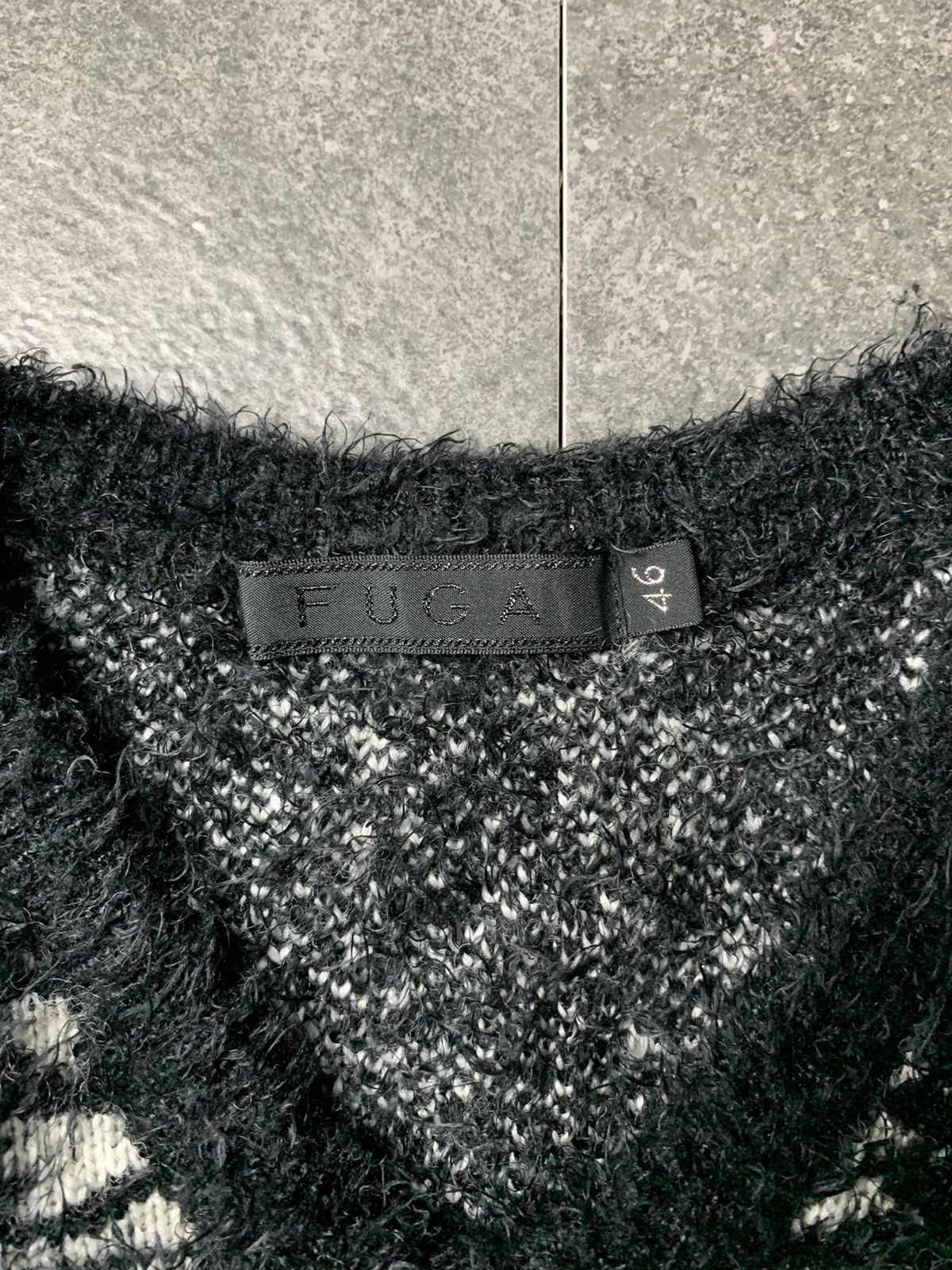 GOSTAR DE FUGA 2000s Gostar De Fuga Mohair Fuzy Knitwear Size US S / EU 44-46 / 1 - 5 Thumbnail