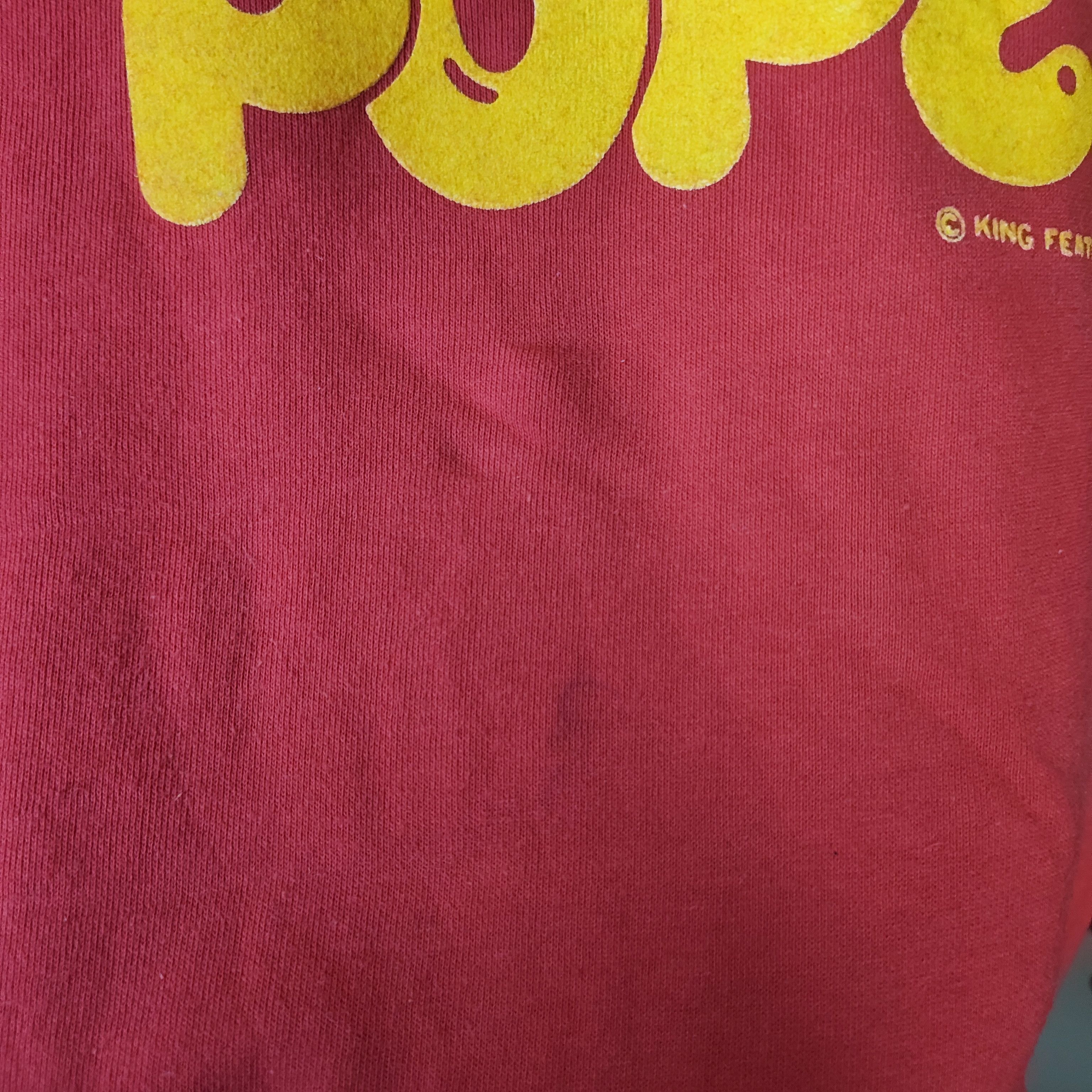 Vintage Vintage 1978 POPEYE Spellout Sweatshirt Size US M / EU 48-50 / 2 - 8 Thumbnail