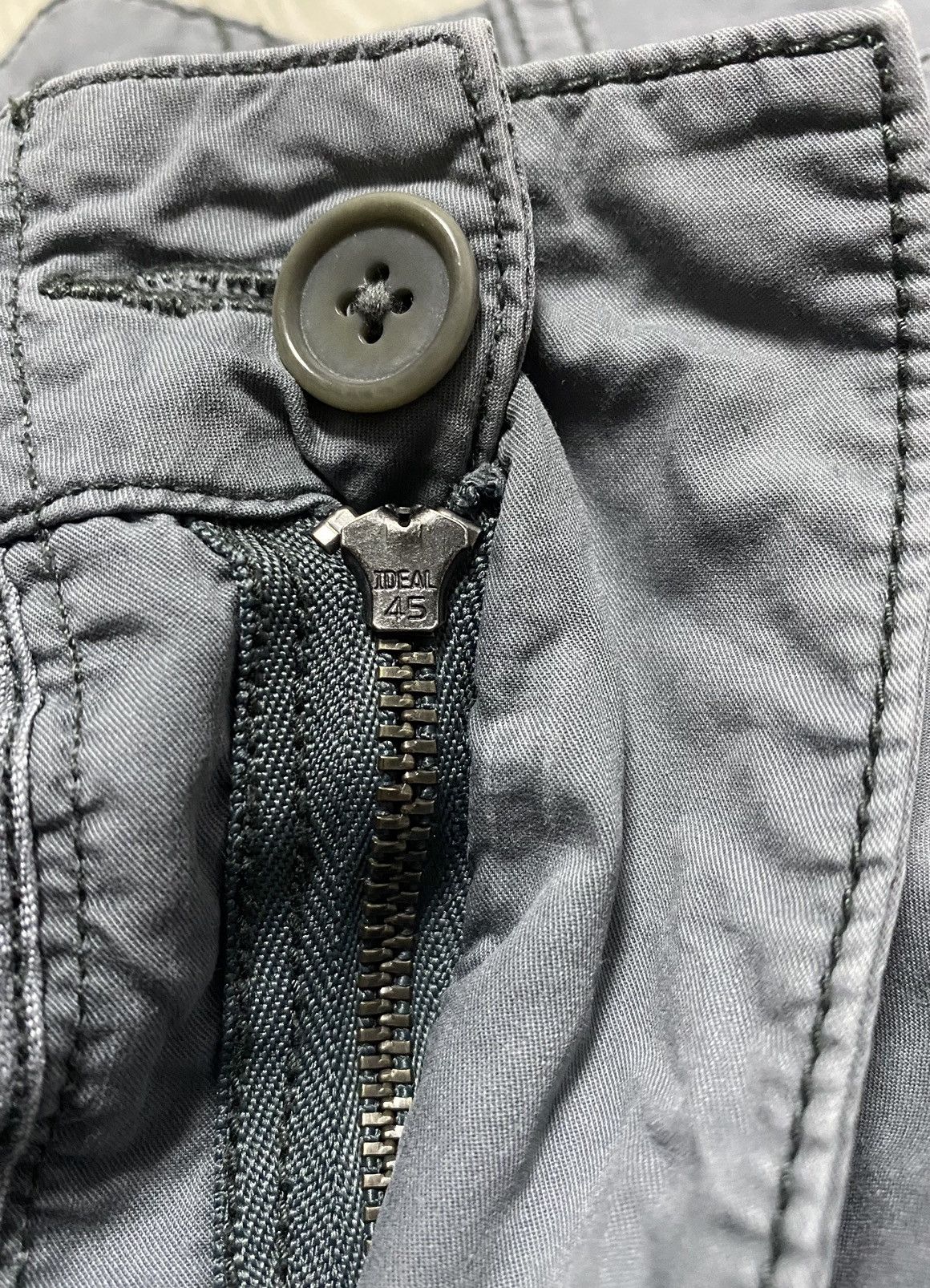 John Varvatos John Varvatos Cotton Chino Shorts Washed Gray Casual Size US 32 / EU 48 - 12 Thumbnail