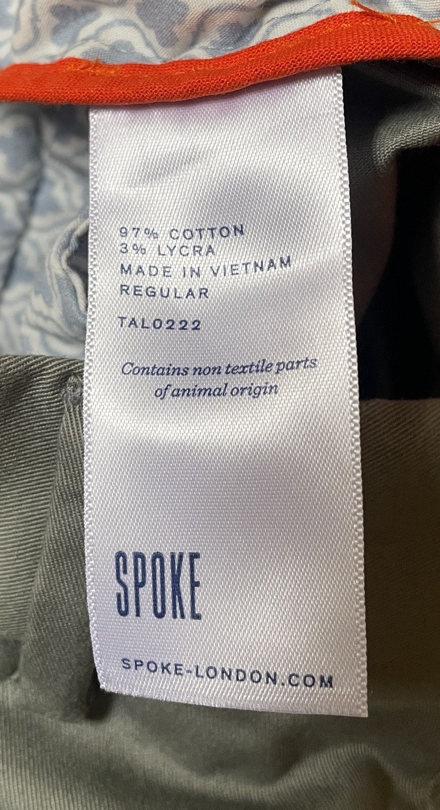 SPOKE Spoke Sharps Smart Italian cotton chinos Size 32 Build A Size US 32 / EU 48 - 13 Thumbnail