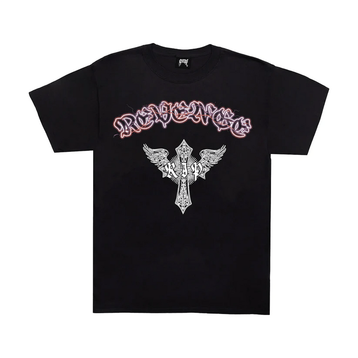 Revenge Revenge SKELETON ANGEL TEE BLACK Brand New | Grailed