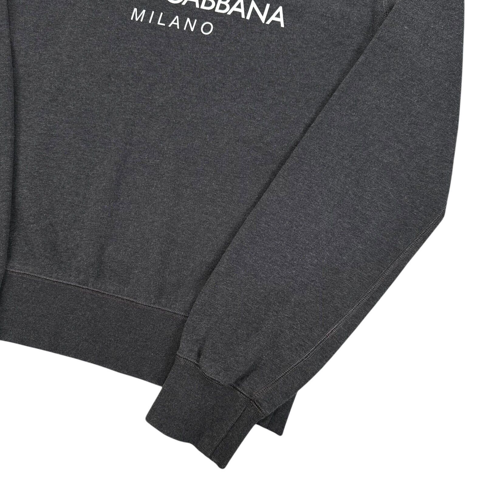 Dolce & Gabbana Dolce & Gabbana Size M Sweatshirt Dark Grey Milano Crown Size US M / EU 48-50 / 2 - 8 Thumbnail