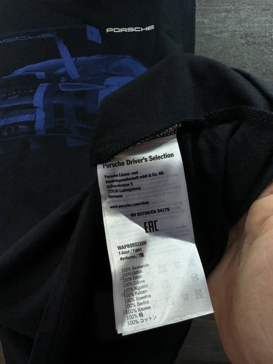 Porsche Design T-shirt Porsche 911 RSR Motorsport Mens Limited Racing Size US M / EU 48-50 / 2 - 7 Thumbnail