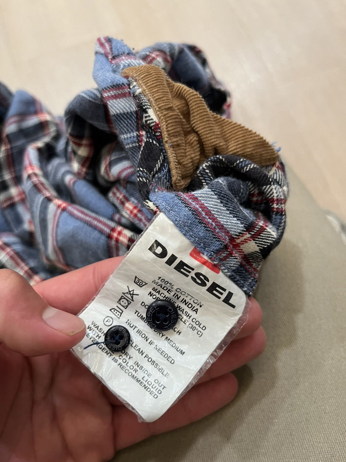 Supreme Diesel flannel shirt Size US M / EU 48-50 / 2 - 6 Thumbnail