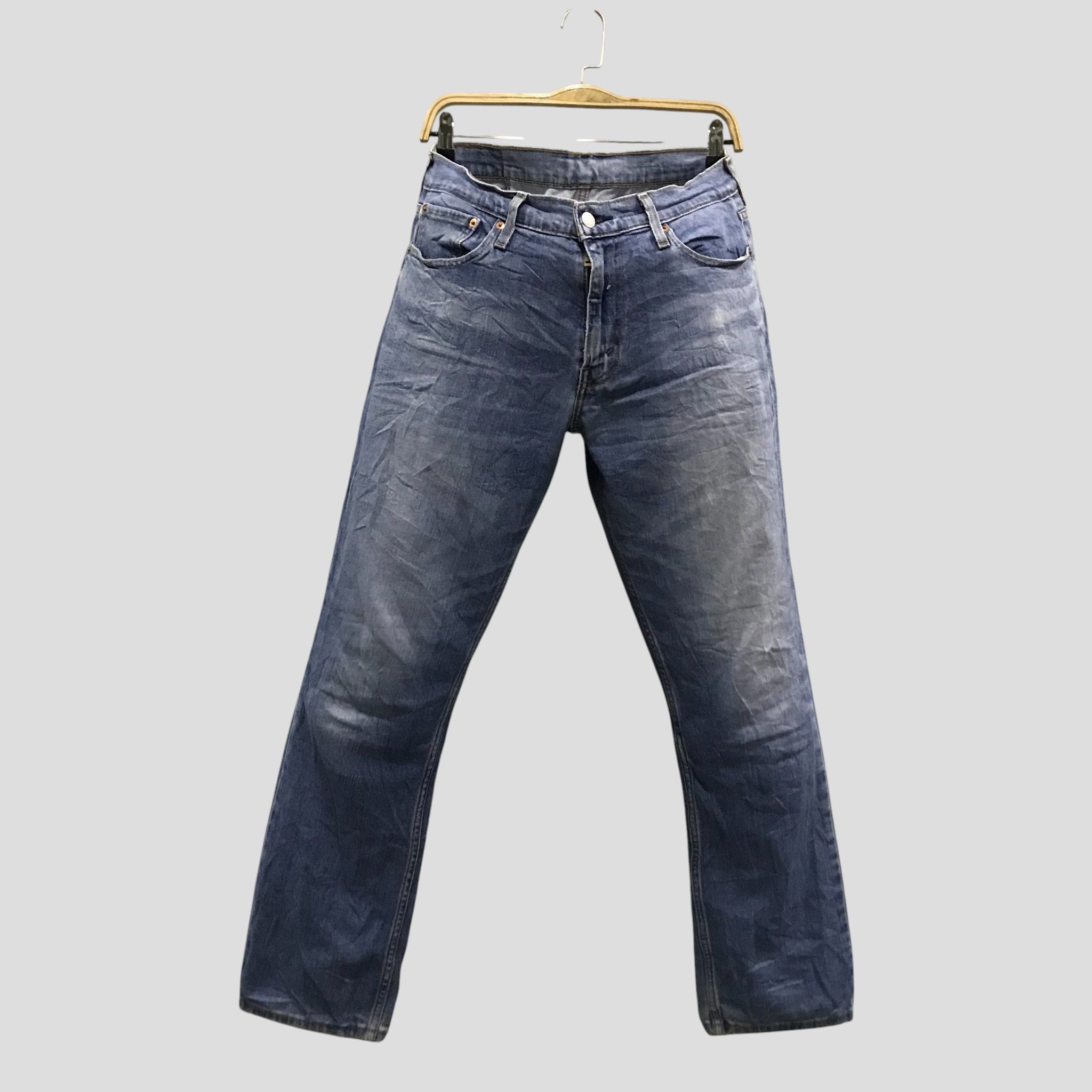 Levi's Vintage Levi’s 511 Slim Fit Jeans Light Wash Distressed Size US 32 / EU 48 - 1 Thumbnail