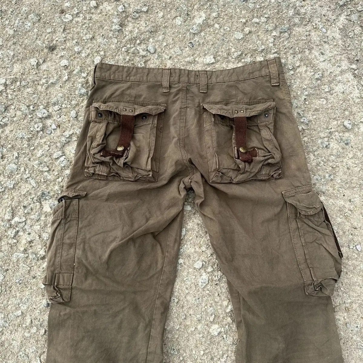 Generic Surplus SICKS💥FLARE/BOOTCUT SURPLUS Japan Tactical Multi Cargo Pants Size US 30 / EU 46 - 14 Thumbnail