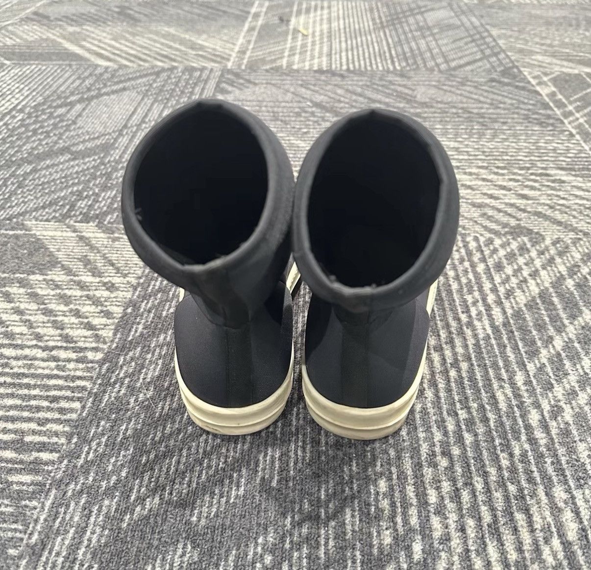 Rick Owens Rick Owens Neoprene Sock Ankle Boots J42 Size US 8 / EU 41 - 3 Thumbnail