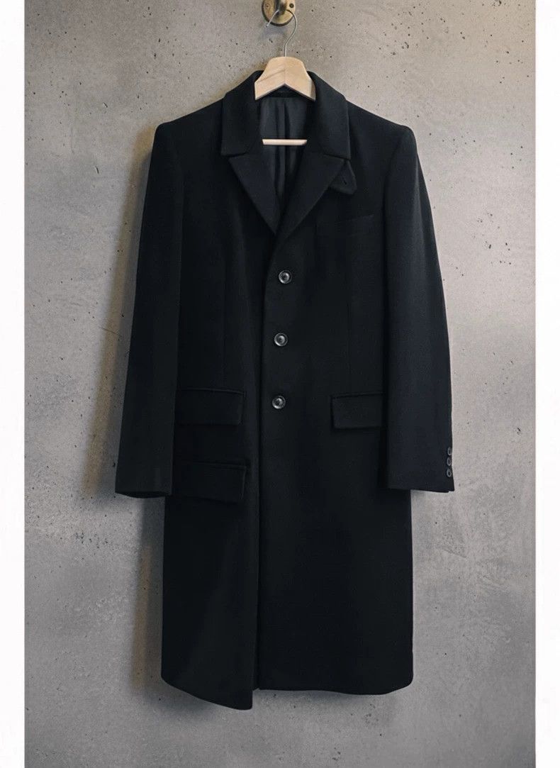 Yohji Yamamoto Yohji Yamamoto Dr JKT Cashmere Coat Size US S / EU 44-46 / 1 - 1 Thumbnail