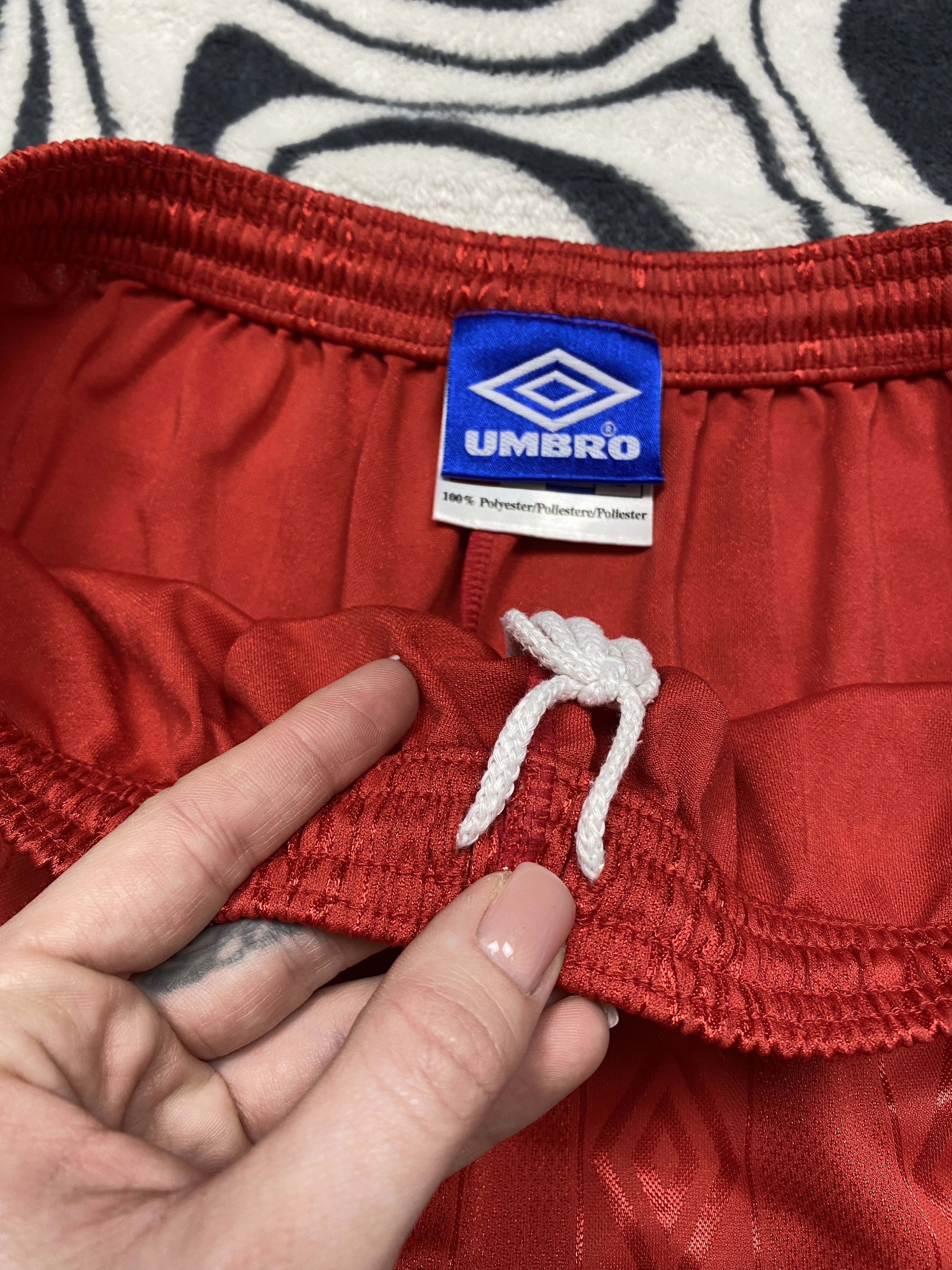 Umbro × Vintage Umbro Vintage Mens Monogram Shorts Size US 36 / EU 52 - 4 Thumbnail