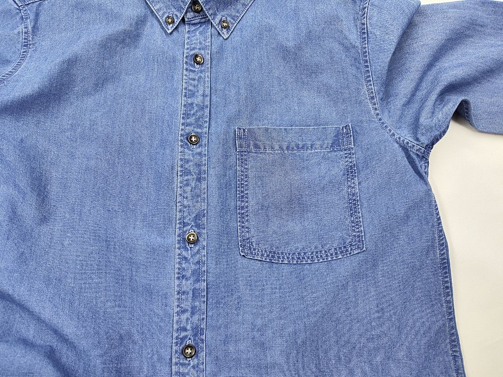 A.P.C. A.P.C Rue Paris blue jeans shirt Size US S / EU 44-46 / 1 - 5 Thumbnail