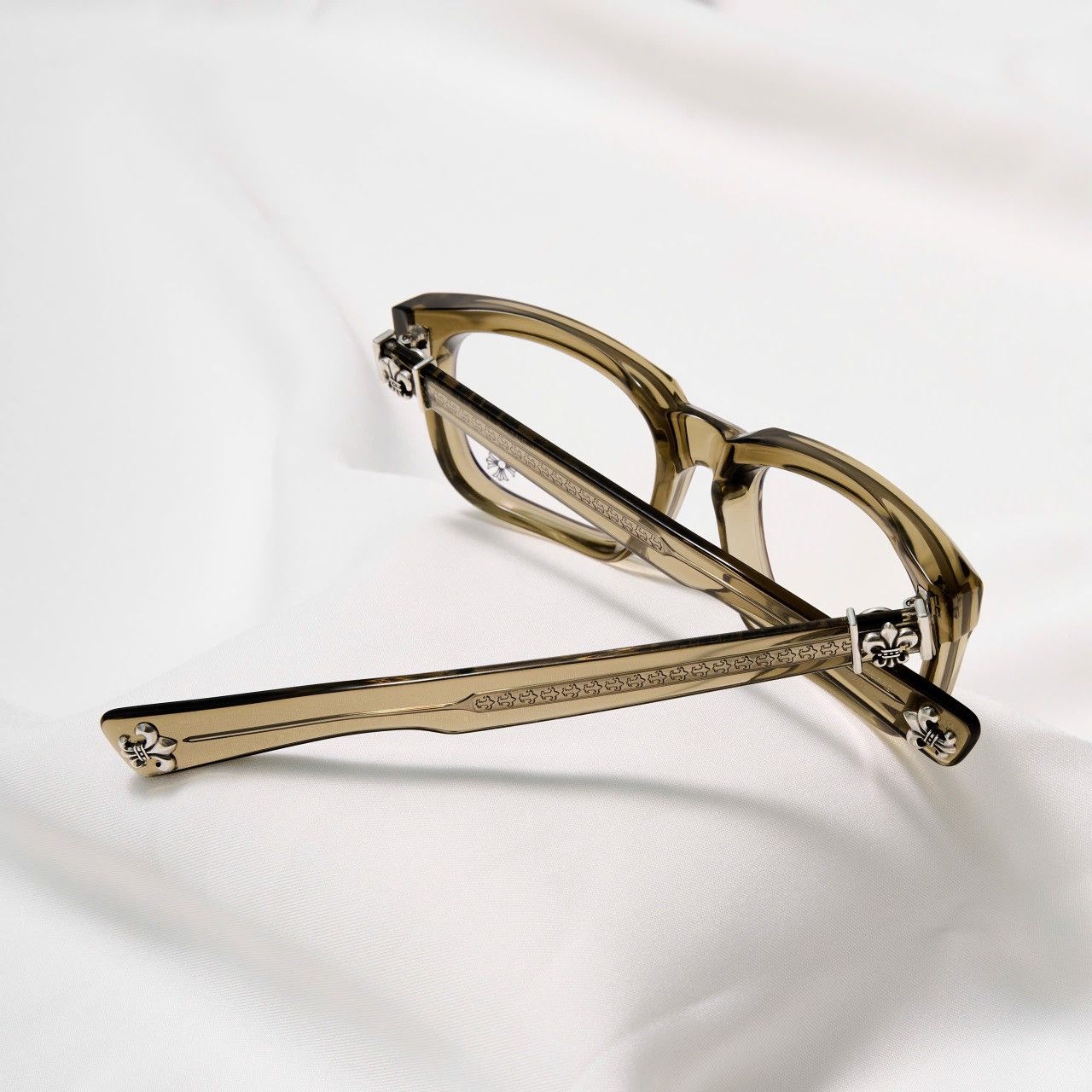 Chrome Hearts CHROME HEARTS SEE YOU IN TEA ARMY GLASSES Size ONE SIZE - 7 Thumbnail