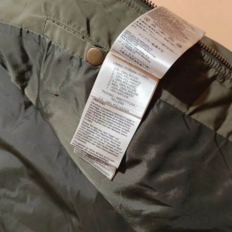 Diesel Diesel Green Quilted Jacket With Jeans Part Small Hooded Size US S / EU 44-46 / 1 - 20 Thumbnail