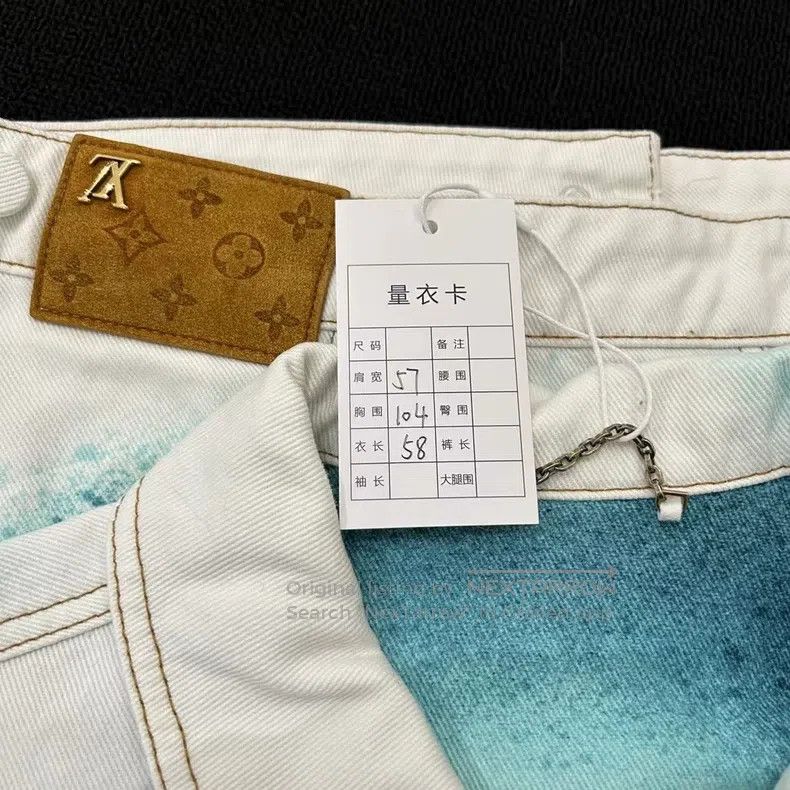 Louis Vuitton Louis Vuitton Starry Sky Ink-splashing Denim Jacket Size US S / EU 44-46 / 1 - 3 Thumbnail