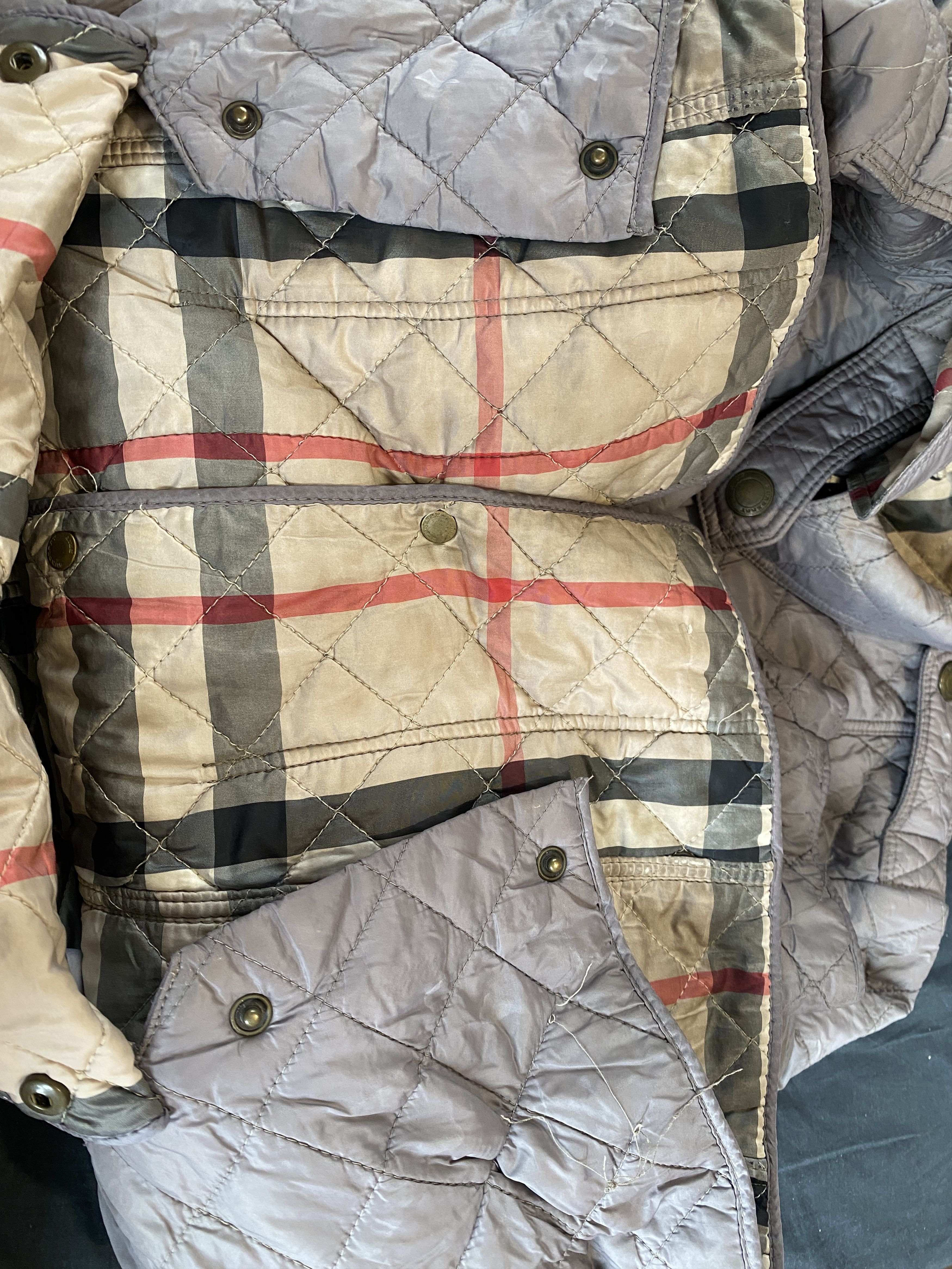 Burberry Burberry quilted jacket light Size L / US 10 / IT 46 - 11 Thumbnail