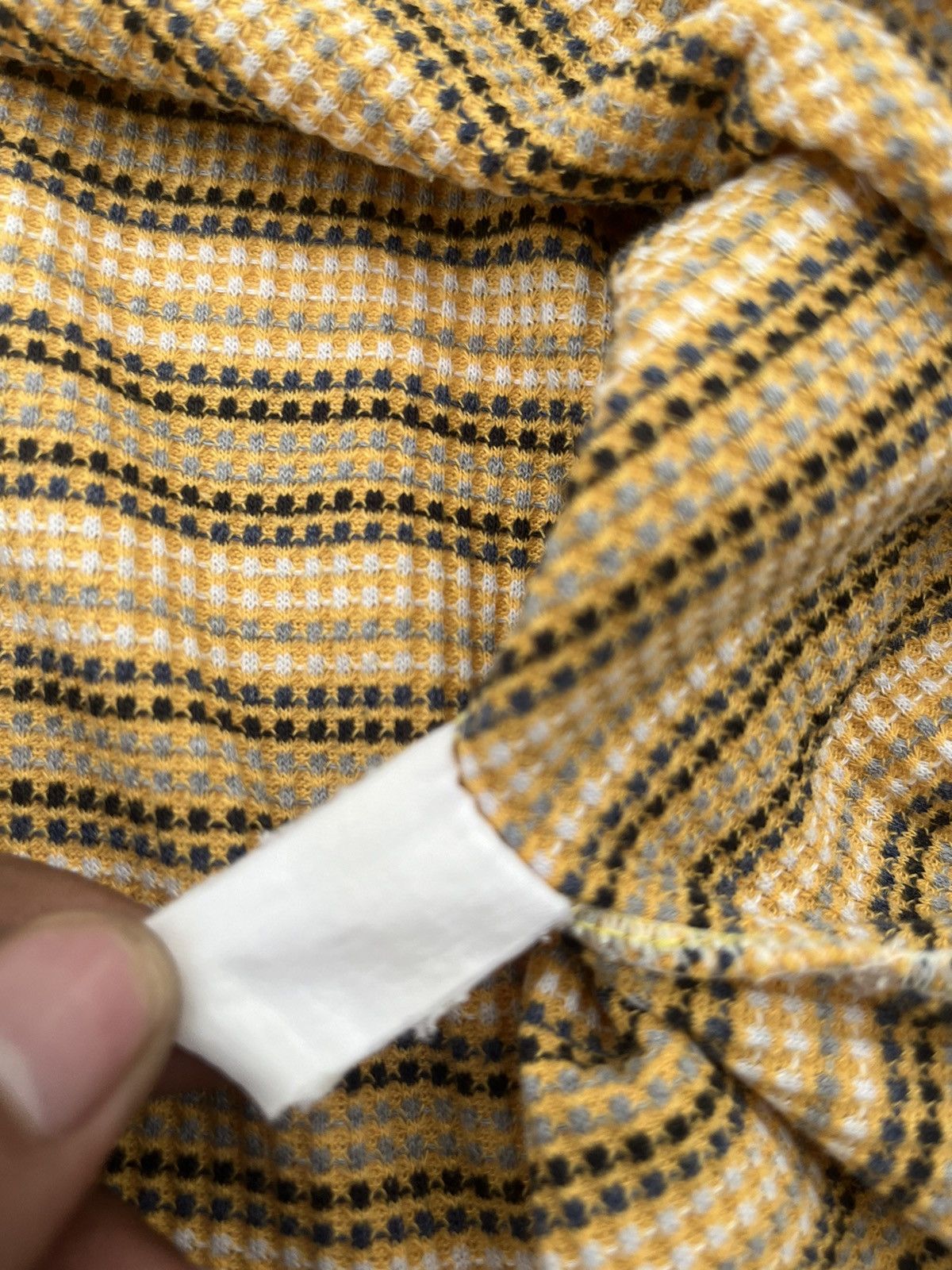 Japanese Brand Stripped Rib Collar Stormes Street Y2K Style Tee Size US XL / EU 56 / 4 - 3 Thumbnail