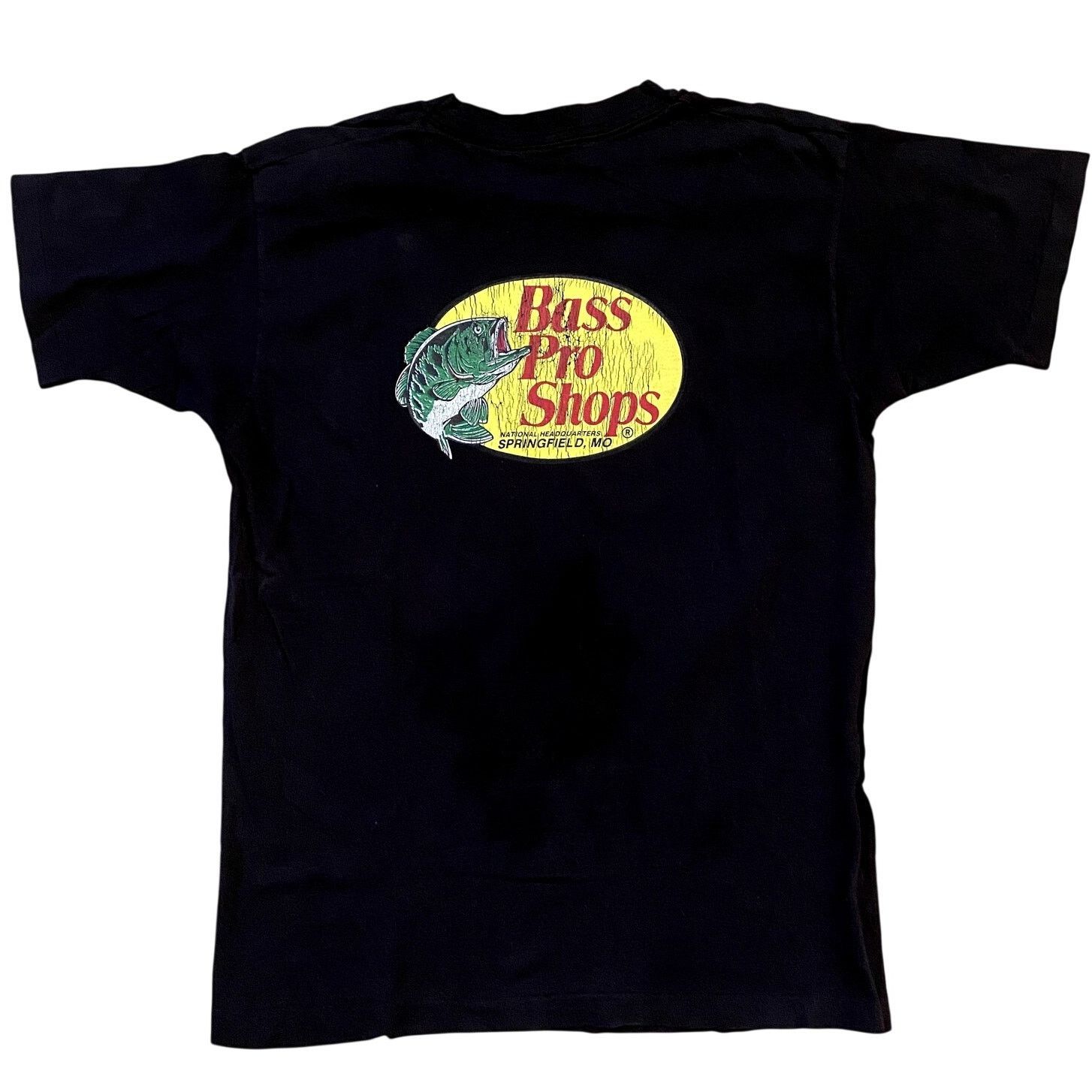 Bass Pro Shops × Vintage Vintage 90s Bass Pro Shops Faded Logo T Shirt Size US L / EU 52-54 / 3 - 1 Thumbnail