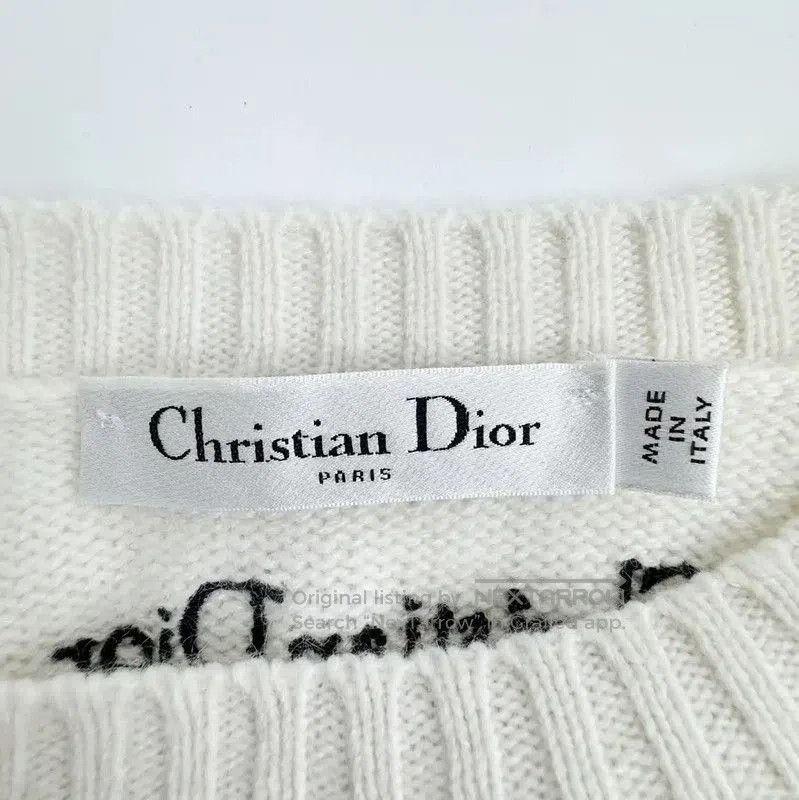 Dior Dior White Wool Women's Pullover Sweater . Size XXS / US 00 / IT 34 - 3 Thumbnail