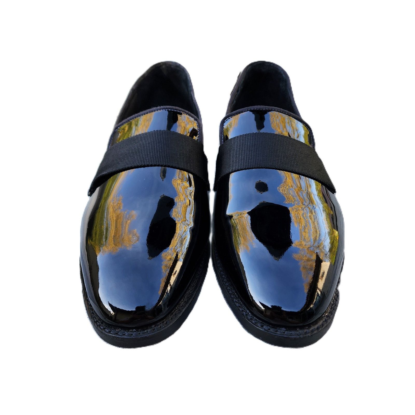 Allen Edmonds Allen Edmonds James Polished Patent Leather Dress Loafer 12 Size US 12 / EU 45 - 4 Thumbnail