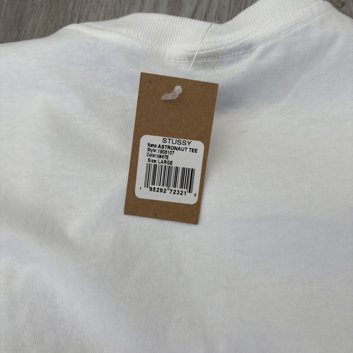 Stussy Stussy Astronaut Tee Large White Size US L / EU 52-54 / 3 - 6 Thumbnail