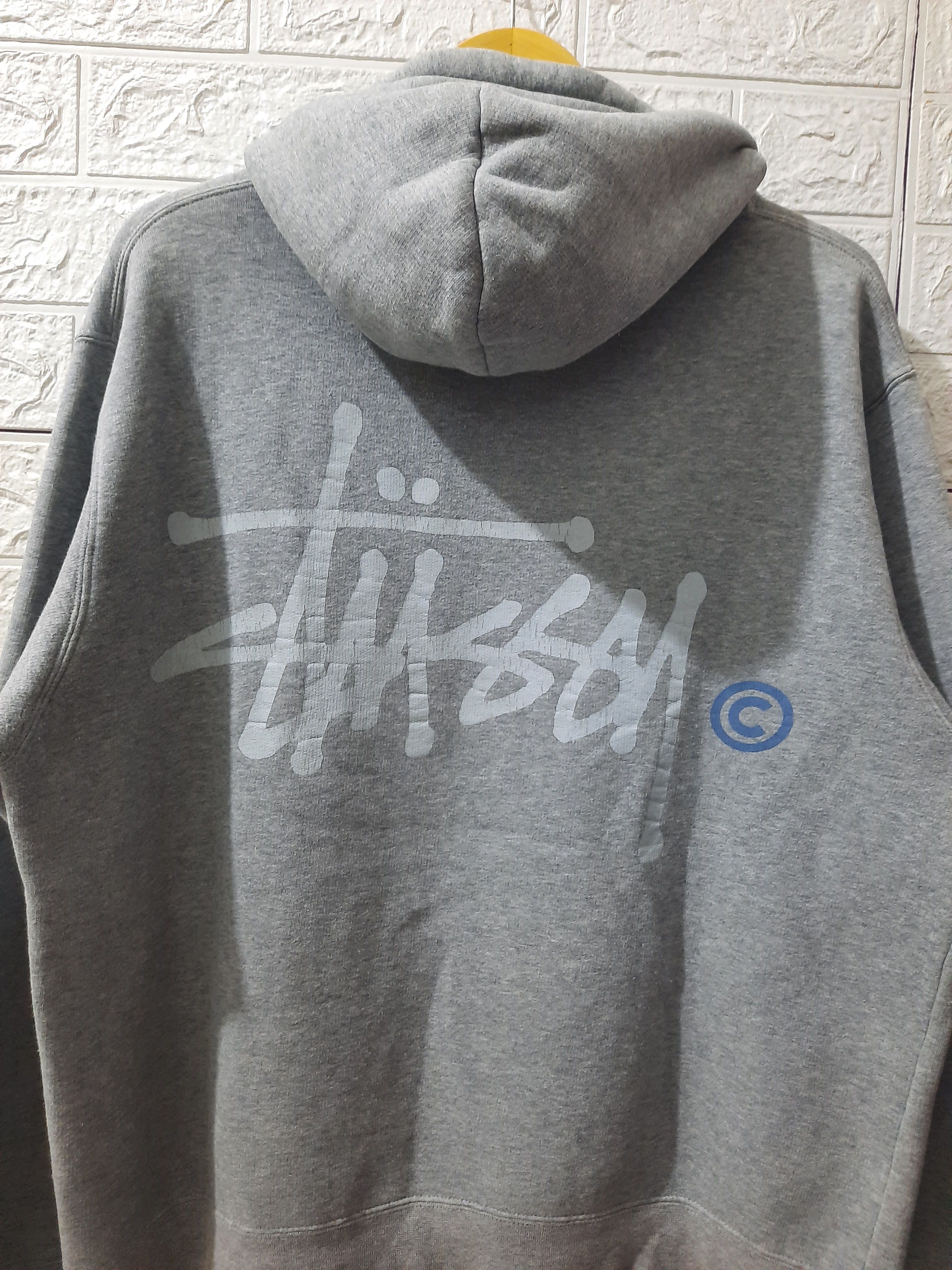 Stussy Stussy Signature Logo / Stussy Basic Logo Hoodie 90s Vintage Size US M / EU 48-50 / 2 - 9 Thumbnail