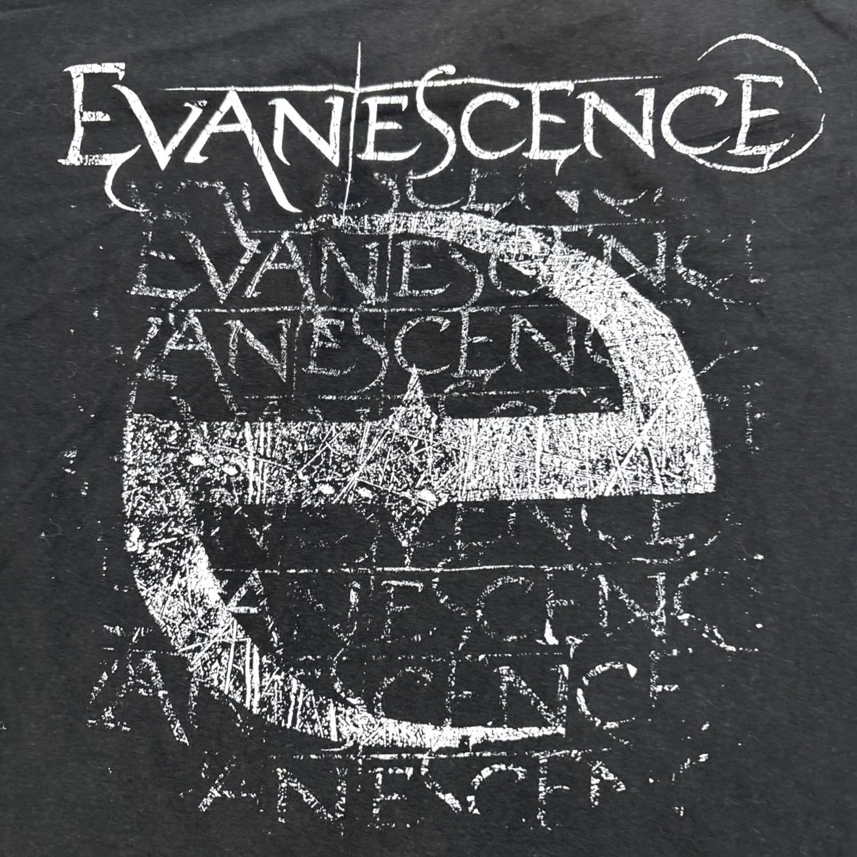 Logo 7 Evanescence T Shirt Men’s Medium Black Band Shirt E Logo Graphic Short Sleeve Mens Size US M / EU 48-50 / 2 - 2 Thumbnail