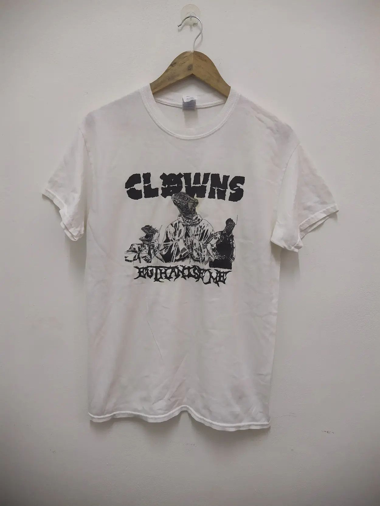 Band Tees CLOWNS Band T-Shirt Lucid Again Punk Rock Melbourne Hardcore Size US M / EU 48-50 / 2 - 1 Thumbnail