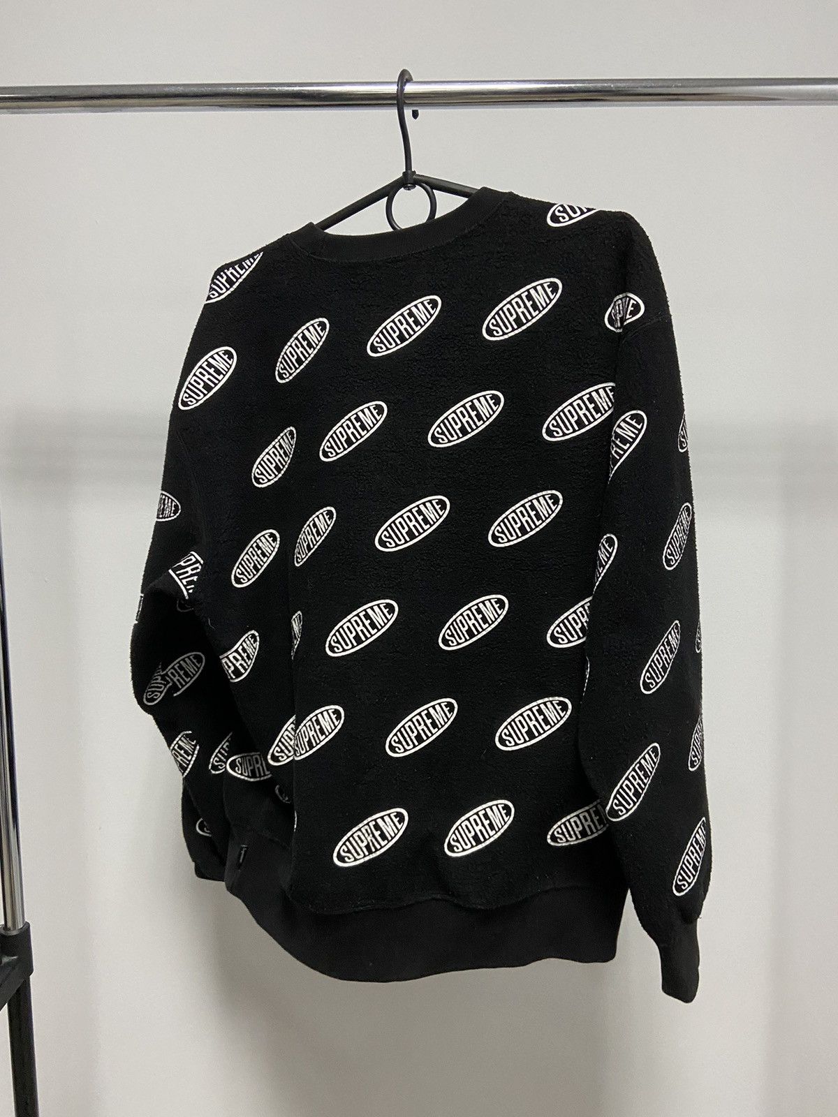 Supreme × Vintage Supreme vintage sweatshirt monogram reversible doubleside Size US S / EU 44-46 / 1 - 6 Thumbnail