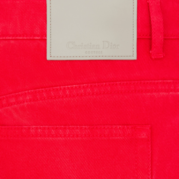 Dior o1w1db11225 483D01 Carpenter Jeans in Red Size US 36 / EU 52 - 3 Thumbnail