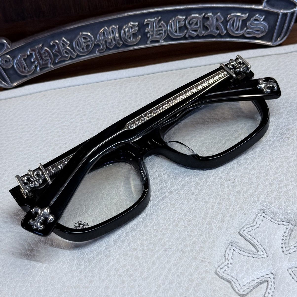 Chrome Hearts Chrome Hearts SEE YOU IN TEA Glasses Size ONE SIZE - 2 Thumbnail