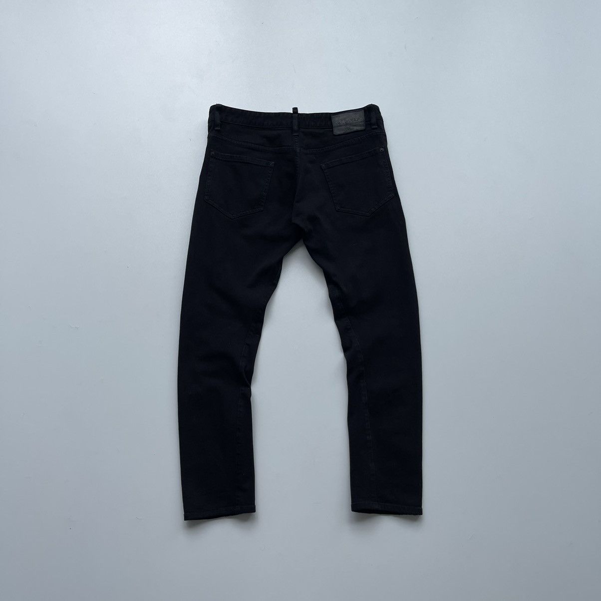 Dsquared2 Dsquared2 Sexy Twist Slim Fit Stretch Cropped Jeans Black Size US 32 / EU 48 - 3 Thumbnail