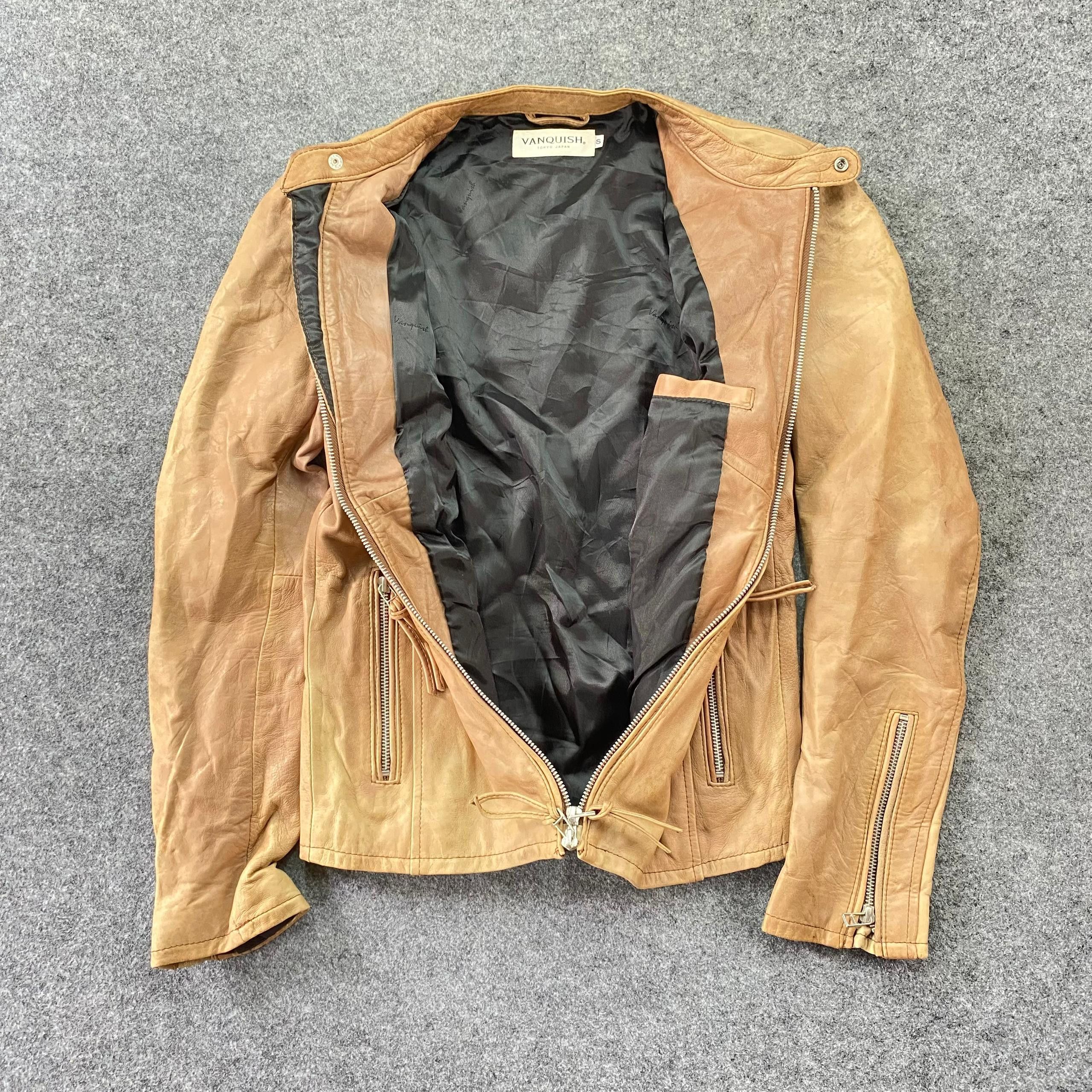 Vanquish Vintage Vanquish Leather Jacket Size S / US 4 / IT 40 - 6 Thumbnail