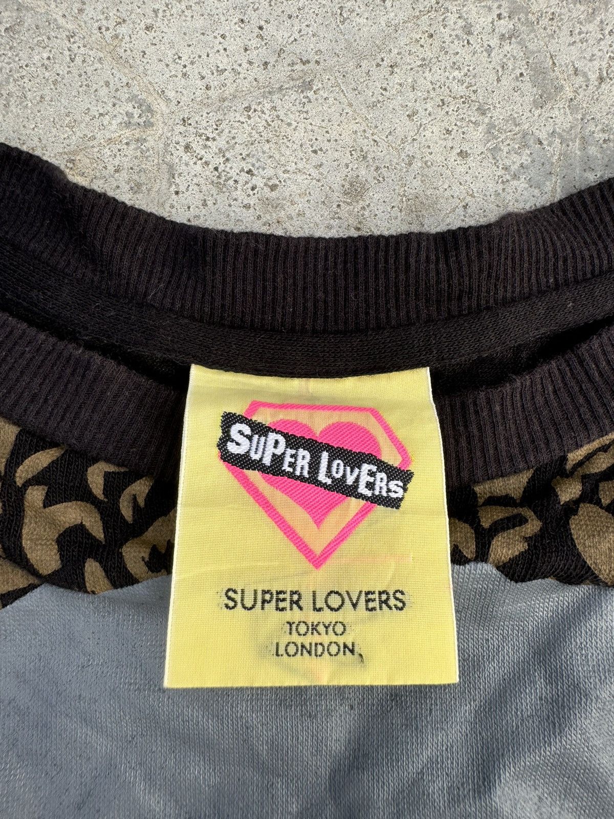 Japanese Brand 💥RARE💥Super Lovers Punk Leopard Long Sleeve Shirt Size US M / EU 48-50 / 2 - 3 Thumbnail