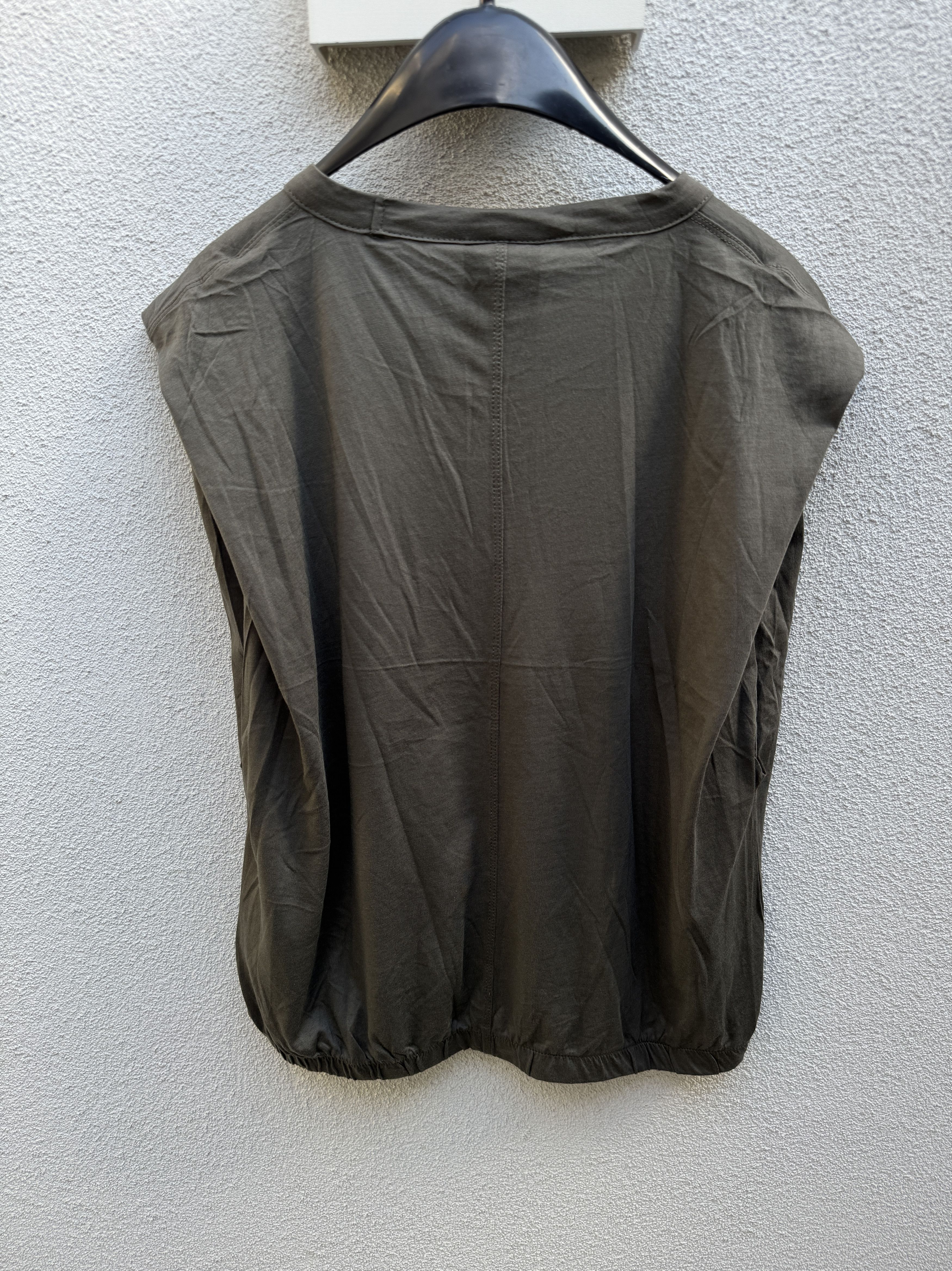 Thom Krom Thom Krom Ivy Green Tank Top Fine Cotton M Size M / US 6-8 / IT 42-44 - 2 Thumbnail