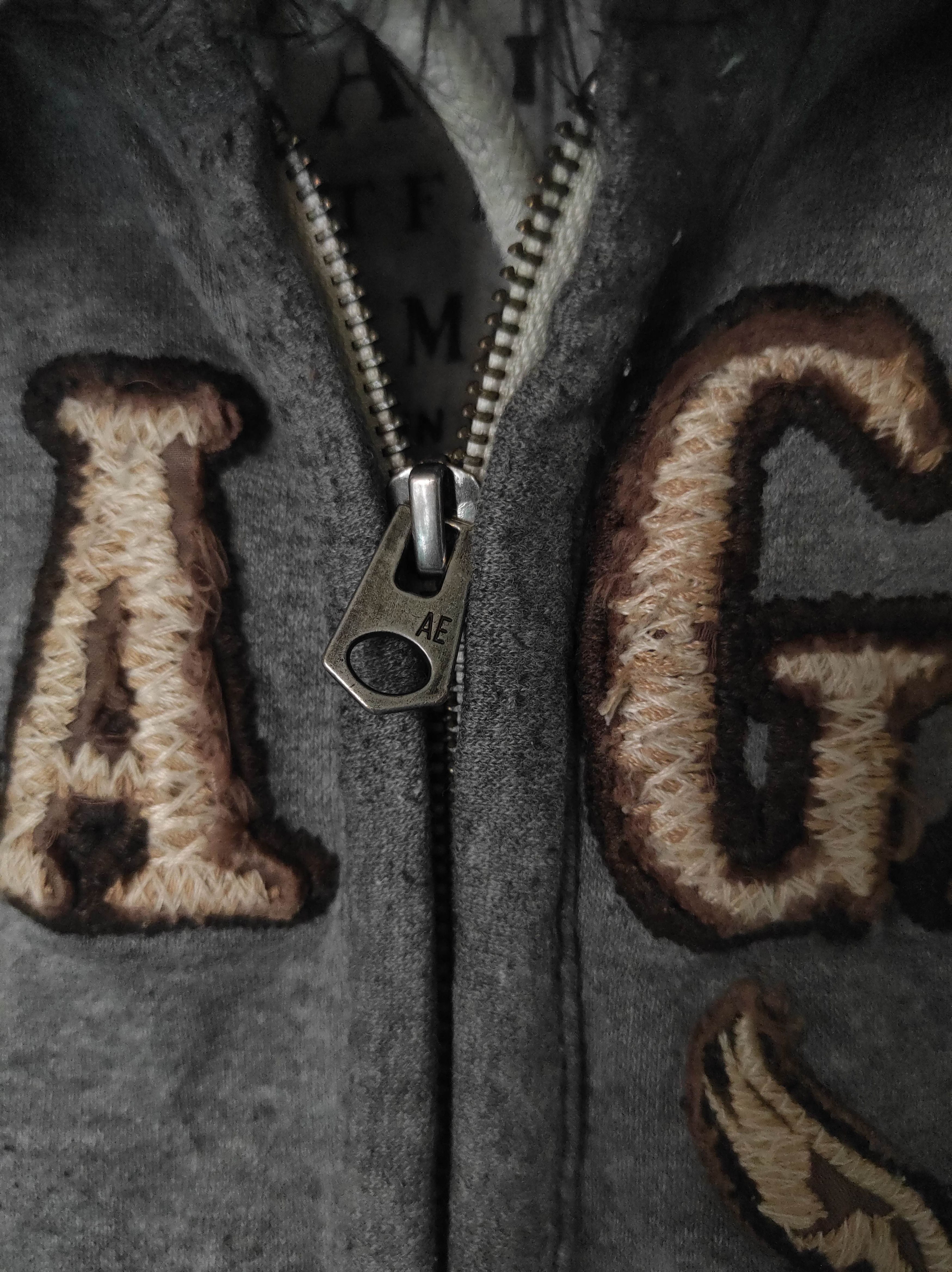 American Eagle Outfitters American Eagle Zip Fur Hoodie IfSixWasNine LGB style Size US M / EU 48-50 / 2 - 6 Thumbnail