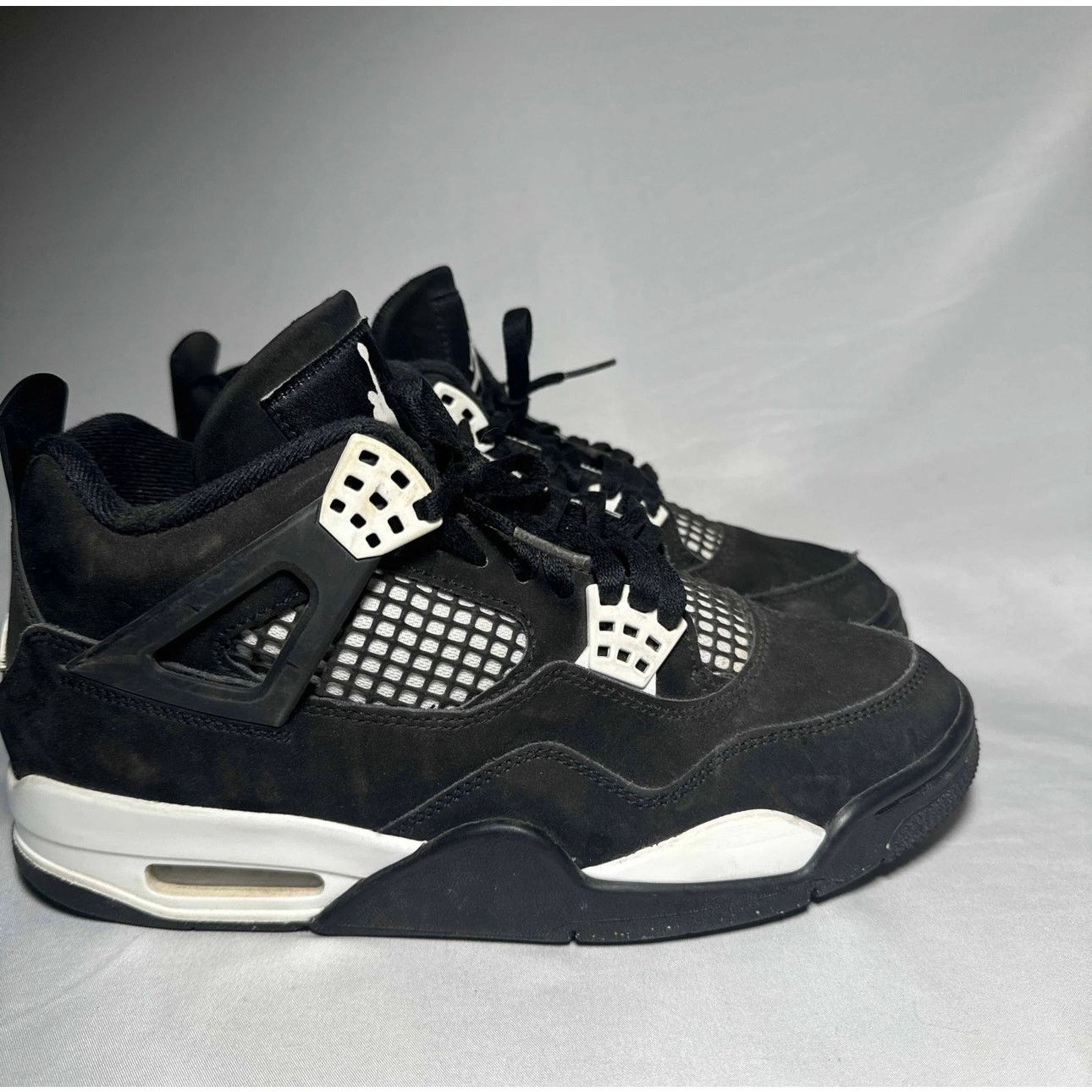 Jordan Brand × Nike Size 8 - Nike Air Jordan 4 Retro White Thunder Men's Shoes Size US 8 / EU 41 - 1 Thumbnail