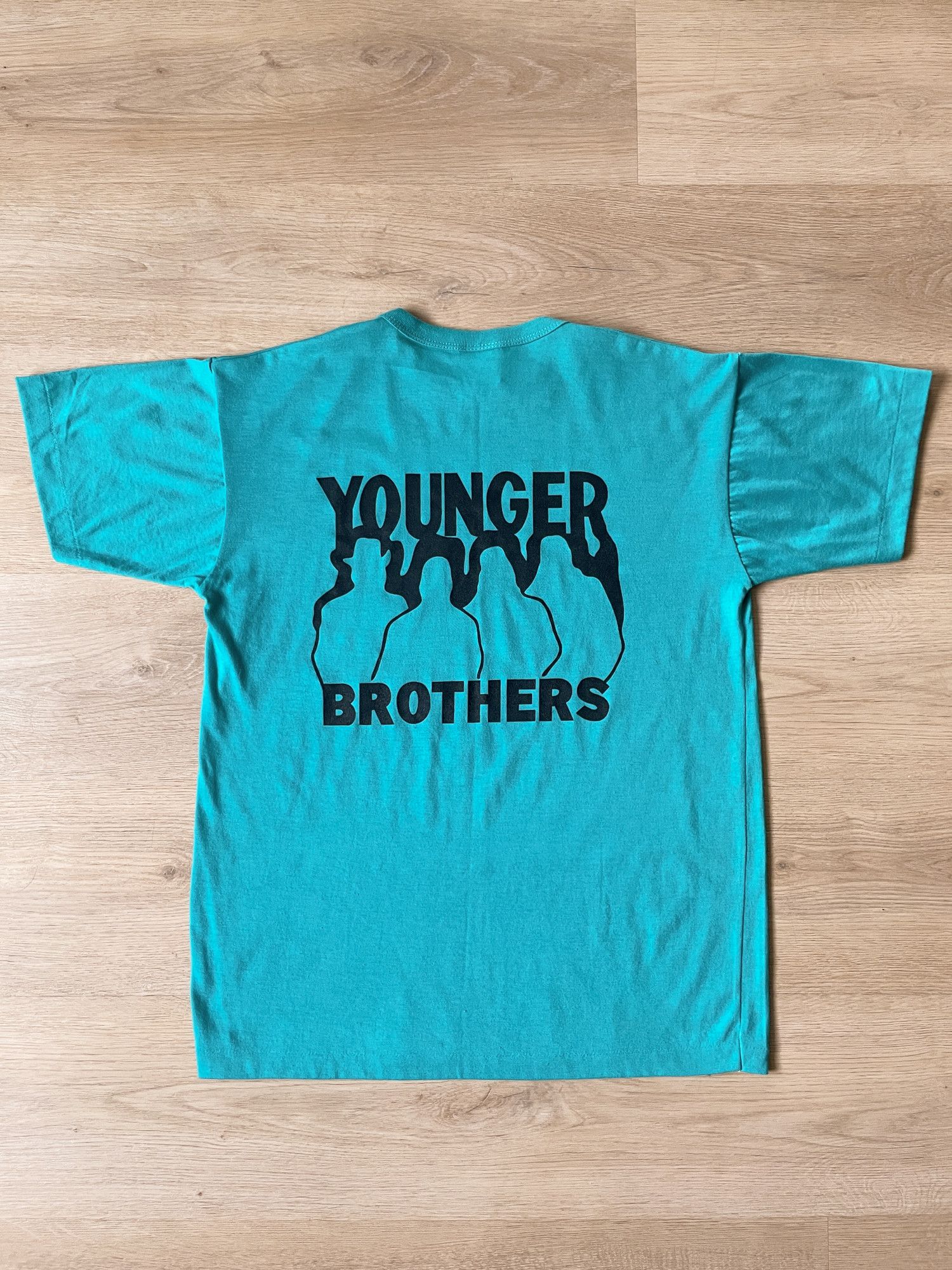 Vintage 90s Single Stitch 'Younger Brothers' Band T-Shirt Size US M / EU 48-50 / 2 - 2 Thumbnail