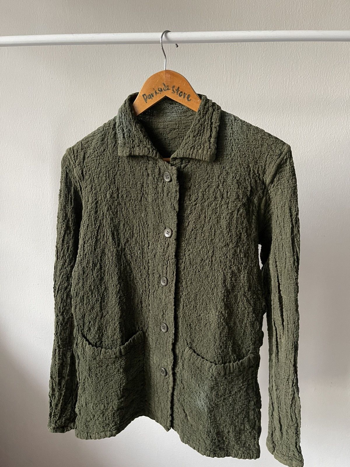 Pleats Please Issey Miyake 2000s Issey Miyake Pleats Button Up Size US M / EU 48-50 / 2 - 4 Thumbnail