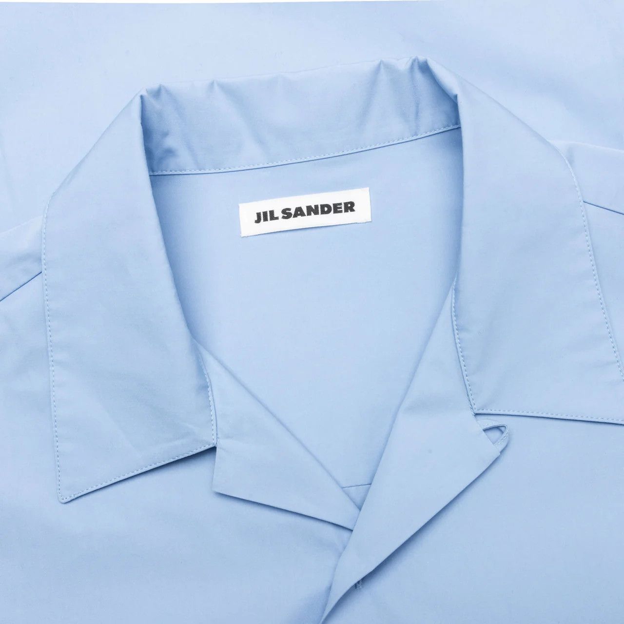 Jil Sander o1loc1c0426 Cotton Shirt in Light Blue Size US L / EU 52-54 / 3 - 3 Thumbnail