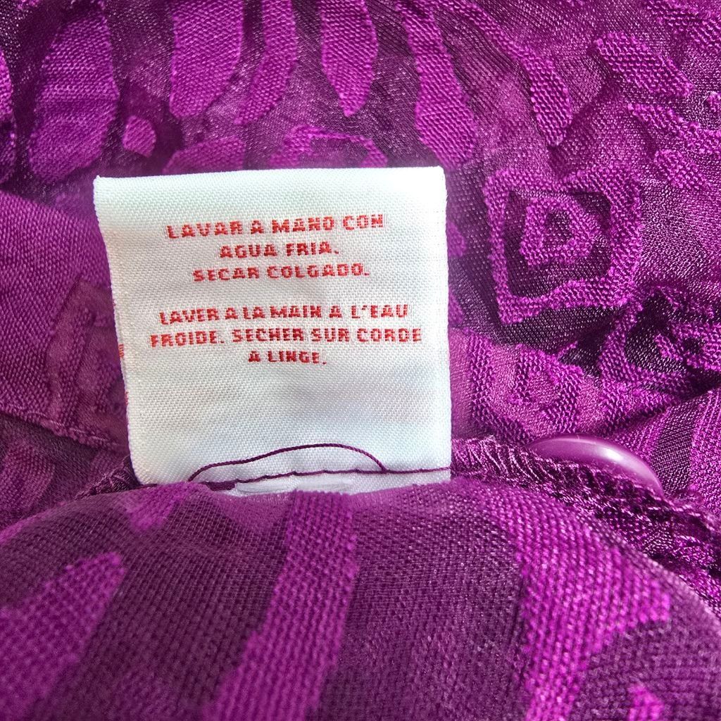 The Unbranded Brand Women's Ruby Rd. Purple Blouse Plus Size 14 Size XL / US 12-14 / IT 48-50 - 8 Thumbnail