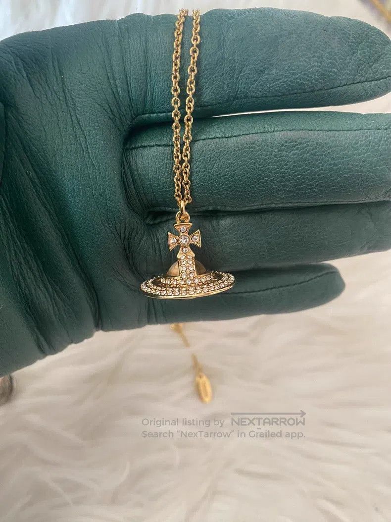 Vivienne Westwood Vivienne Westwood Medium gold sorada orb necklace Size ONE SIZE - 1 Thumbnail
