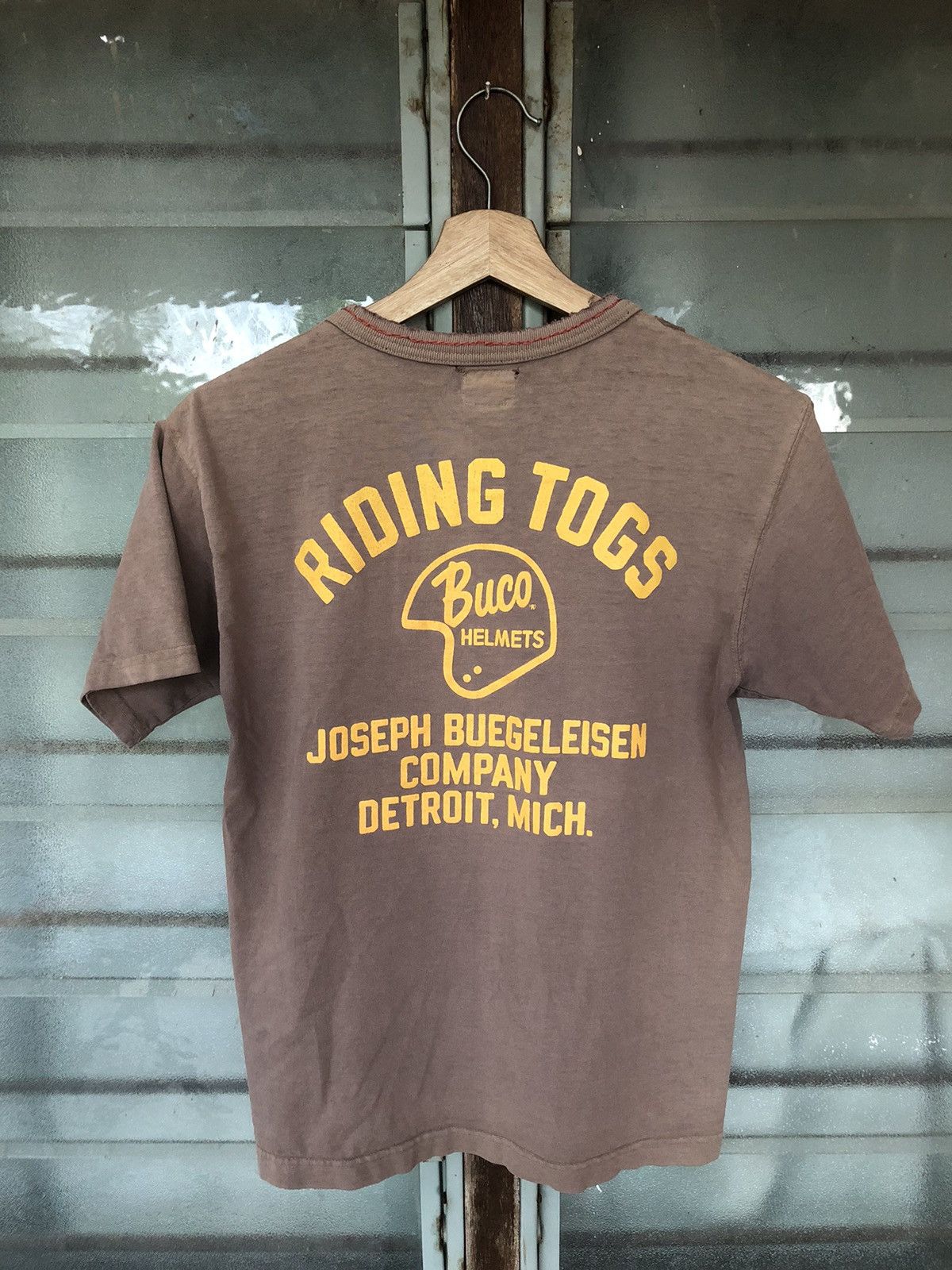 The Real McCoy's Vintage plain The Real McCoy’s Buco Products Faded Shirt Tee Size US S / EU 44-46 / 1 - 1 Thumbnail