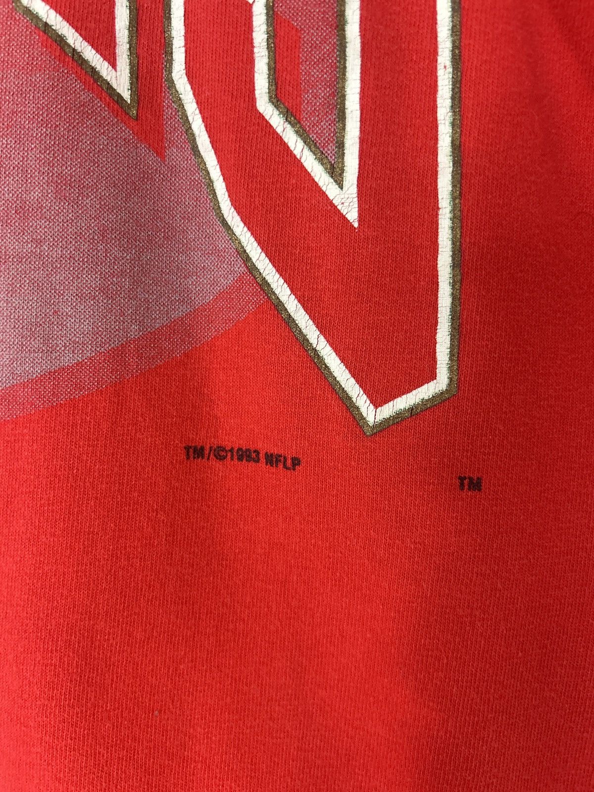 Vintage Vintage 1993 San Fransisco 49ers NFL Tee Size US L / EU 52-54 / 3 - 3 Thumbnail