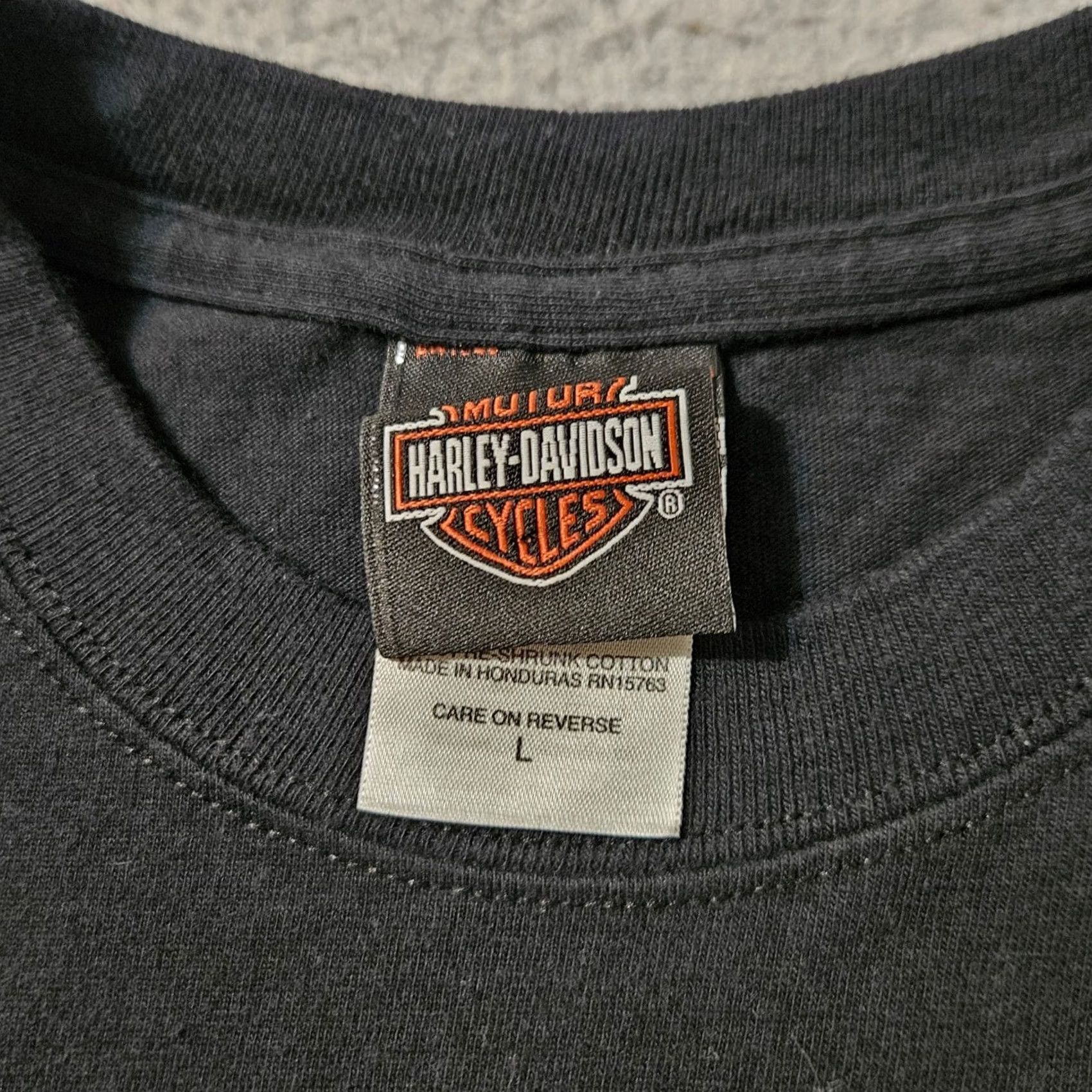 Harley Davidson Harley-Davidson Shirt Men Black L Size Large Vintage Seminole Leprechaun FL Dannery? Size US L / EU 52-54 / 3 - 6 Thumbnail