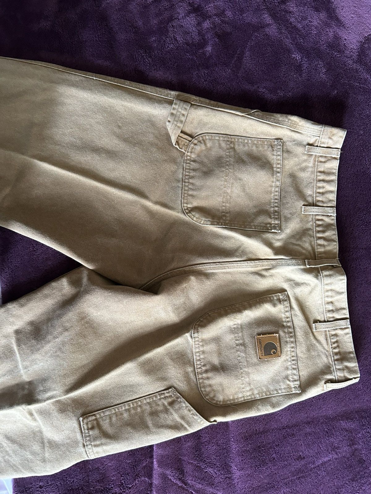 Carhartt Vintage 90s Carhartt Work Pants Brown 38x32 USA Made Size US 38 / EU 54 - 16 Thumbnail