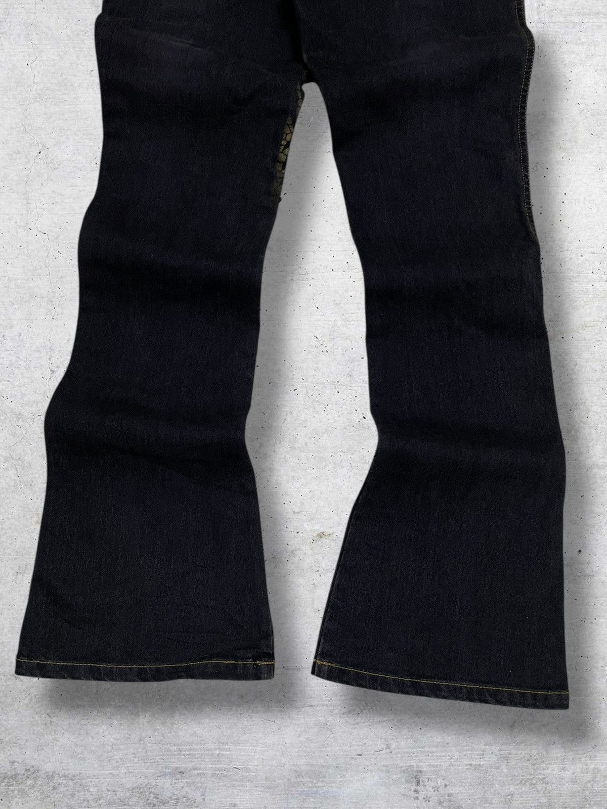 Hysteric Glamour VINTAGE 1990S JAPAN DESIGNER LAURA PUNK ART-INSPIRED DENIM Size US 28 / EU 44 - 10 Thumbnail