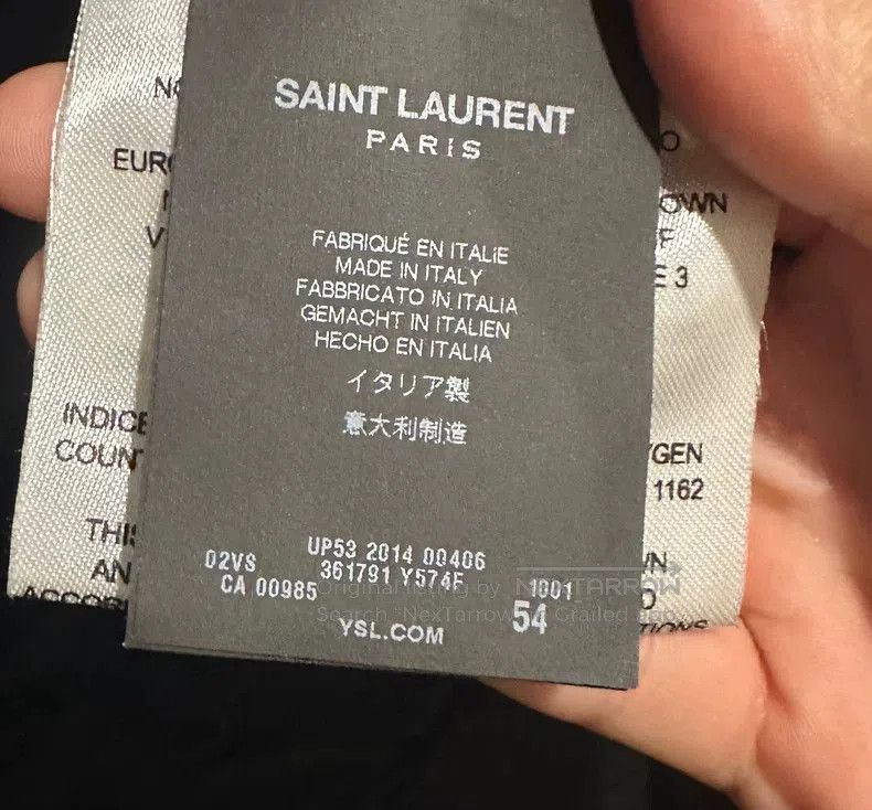 Saint Laurent Paris Saint Laurent Padded Jacket for Men. Size US L / EU 52-54 / 3 - 6 Thumbnail