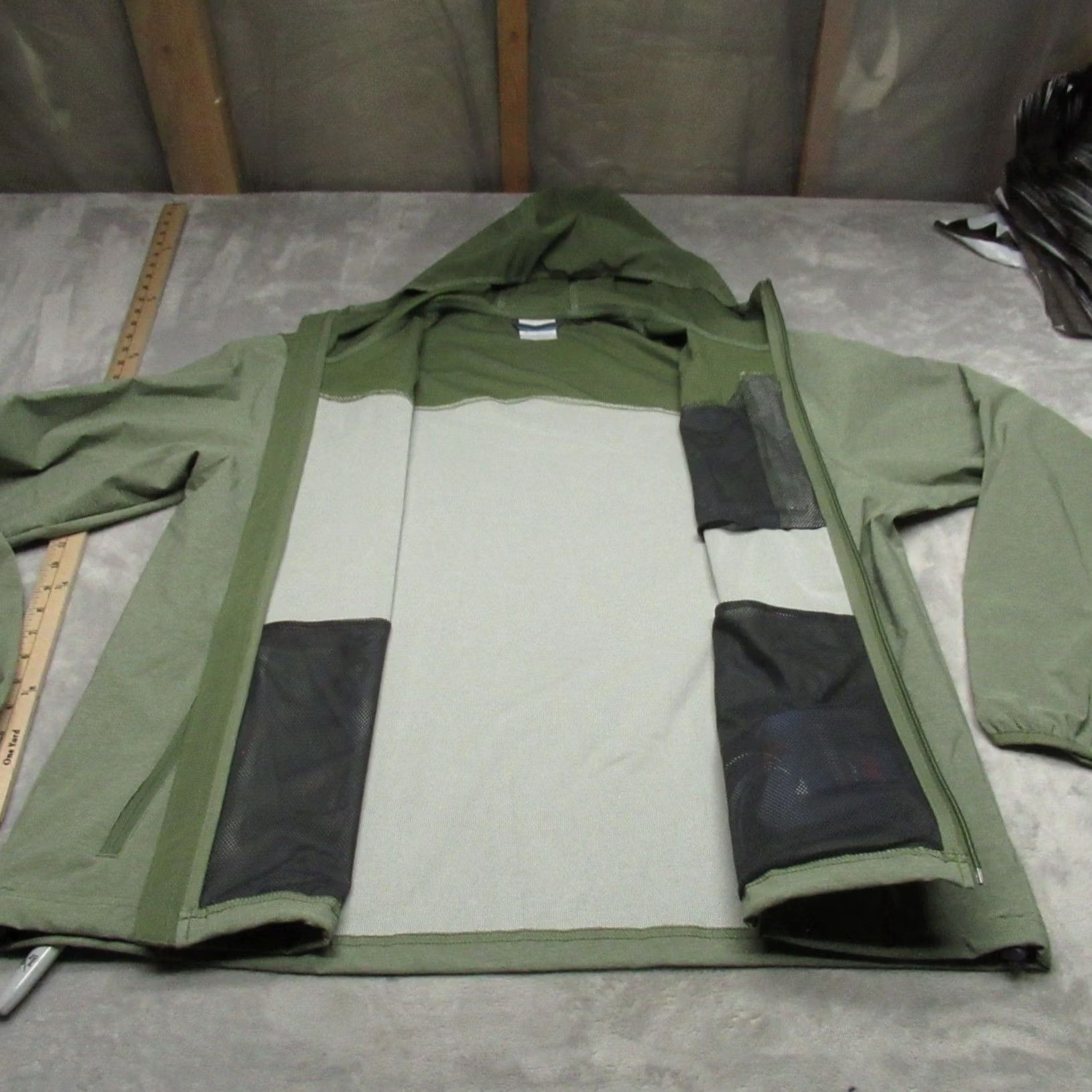 Rains Columbia Glennaker Jacket Men XXL Green Softshell Lined Full Zip Outdoor Rain Wind Size US XXL / EU 58 / 5 - 3 Thumbnail