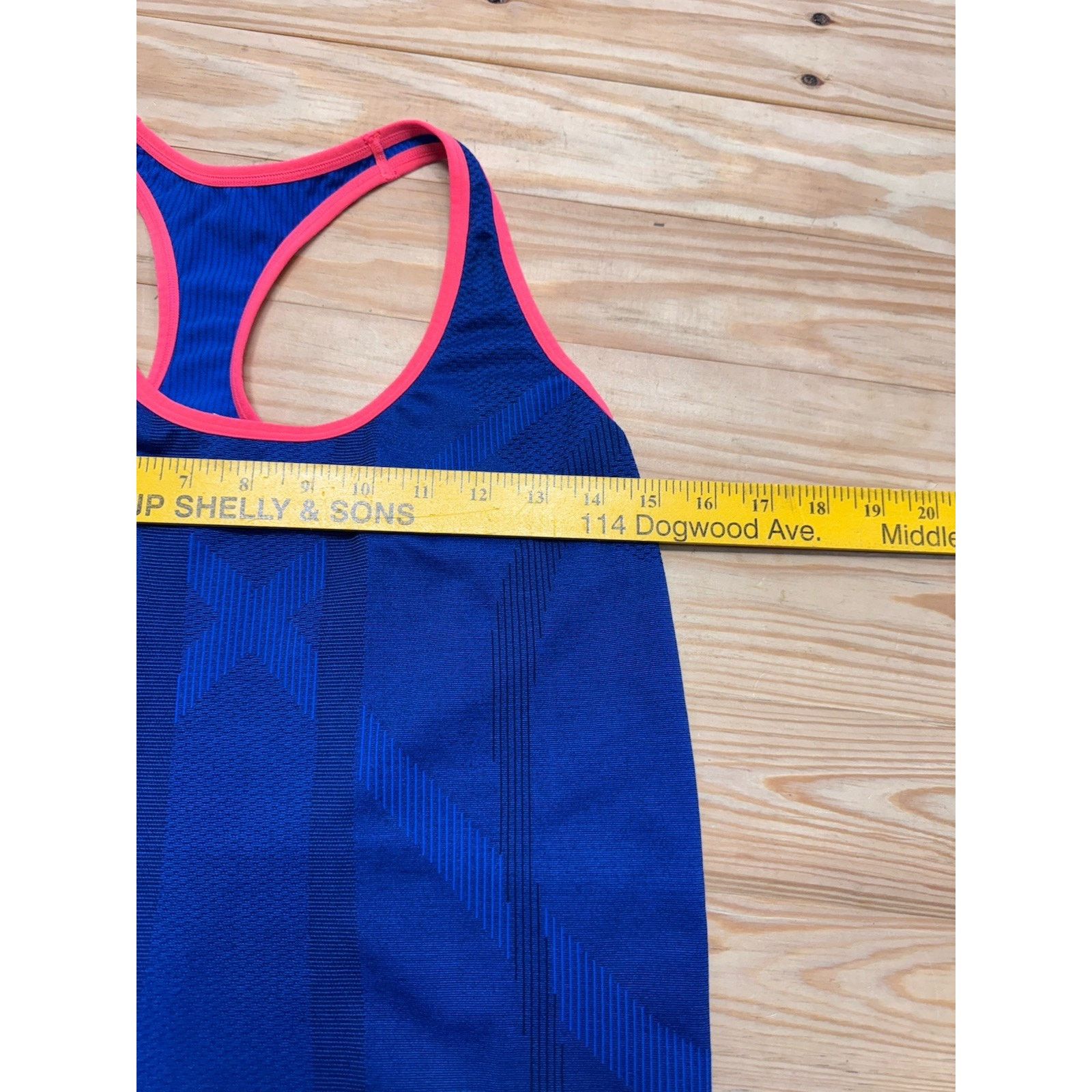 Avia Womens BLUE RACERBACK AVIA TANK TOP Neon Orange M Size M / US 6-8 / IT 42-44 - 4 Thumbnail
