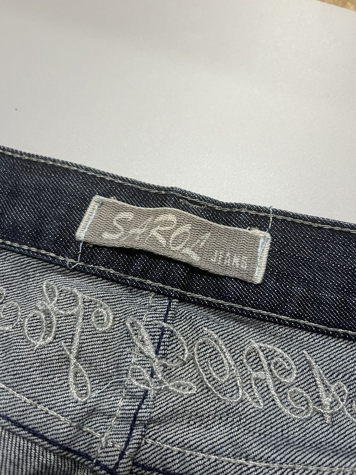 Japanese Brand Avant Garde Japanese Style Ed Hardy Sarol Jeans Size US 34 / EU 50 - 6 Thumbnail