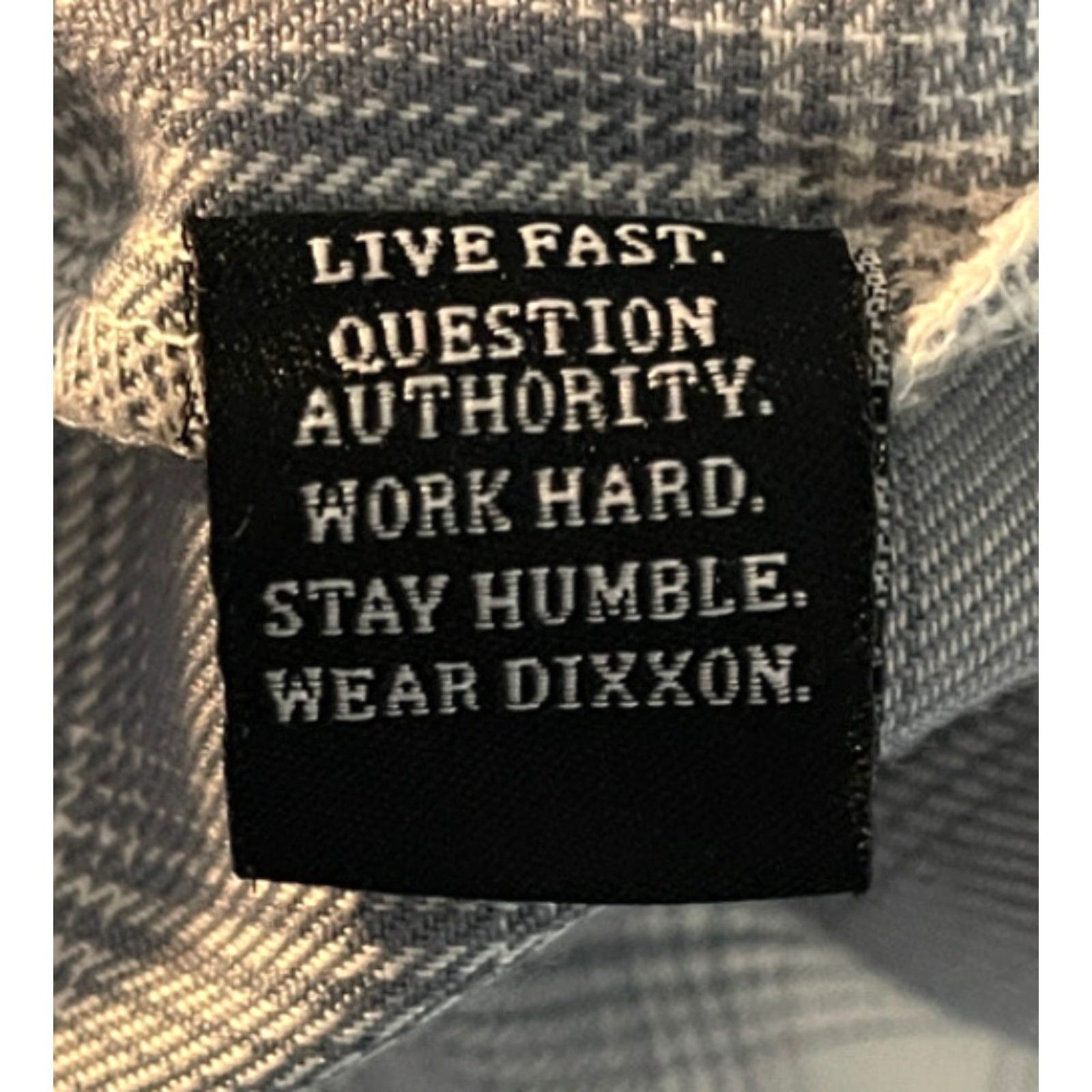 Vintage VINTAGE Dixxon Flannel SHIRT XL Grey White Plaid Mens Casual Limited Edition Summit Size US XL / EU 56 / 4 - 8 Thumbnail